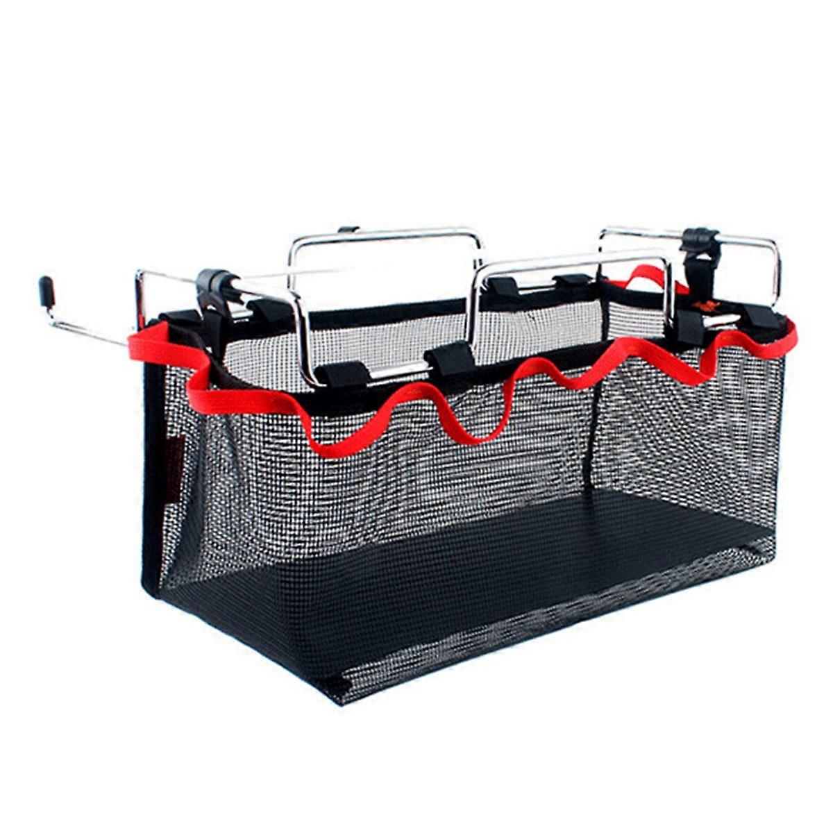 Hanging Net Bag Storage Organizer for Camping Table Chair 33x16x15cm Easy to Clean 1Set