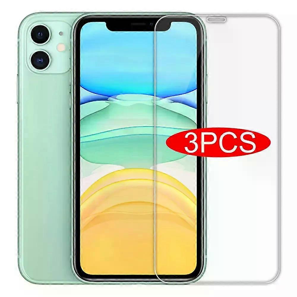 Stand 3PCS Full Cover Glass on the For iPhone 11 12 Pro X XR XS Max Tempered Screen Protector For iPhone 7 8 6 6s Plus 5 5s SE 11Glass