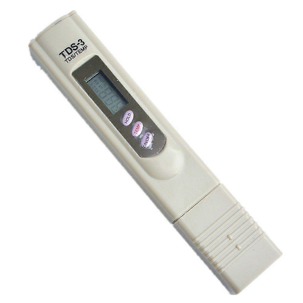 Handheld TDS Automatic Temperature Compensation Meter Water Quality Tester, 0-9990 ppm Measurement Range, 1 ppm Resolution, /-2% Accuracy