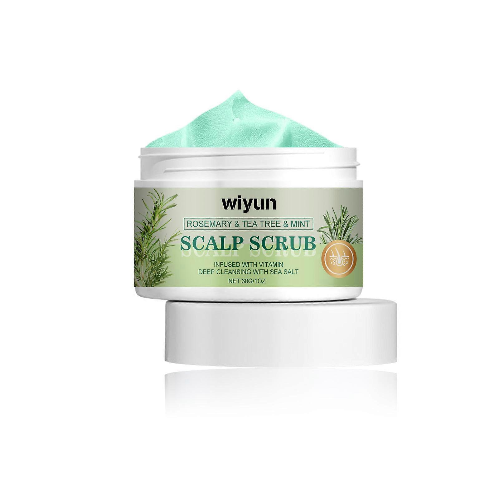 Rosemary Scalp Scrub, A Gentle Scalp Treatment That Cleanses Exfoliates