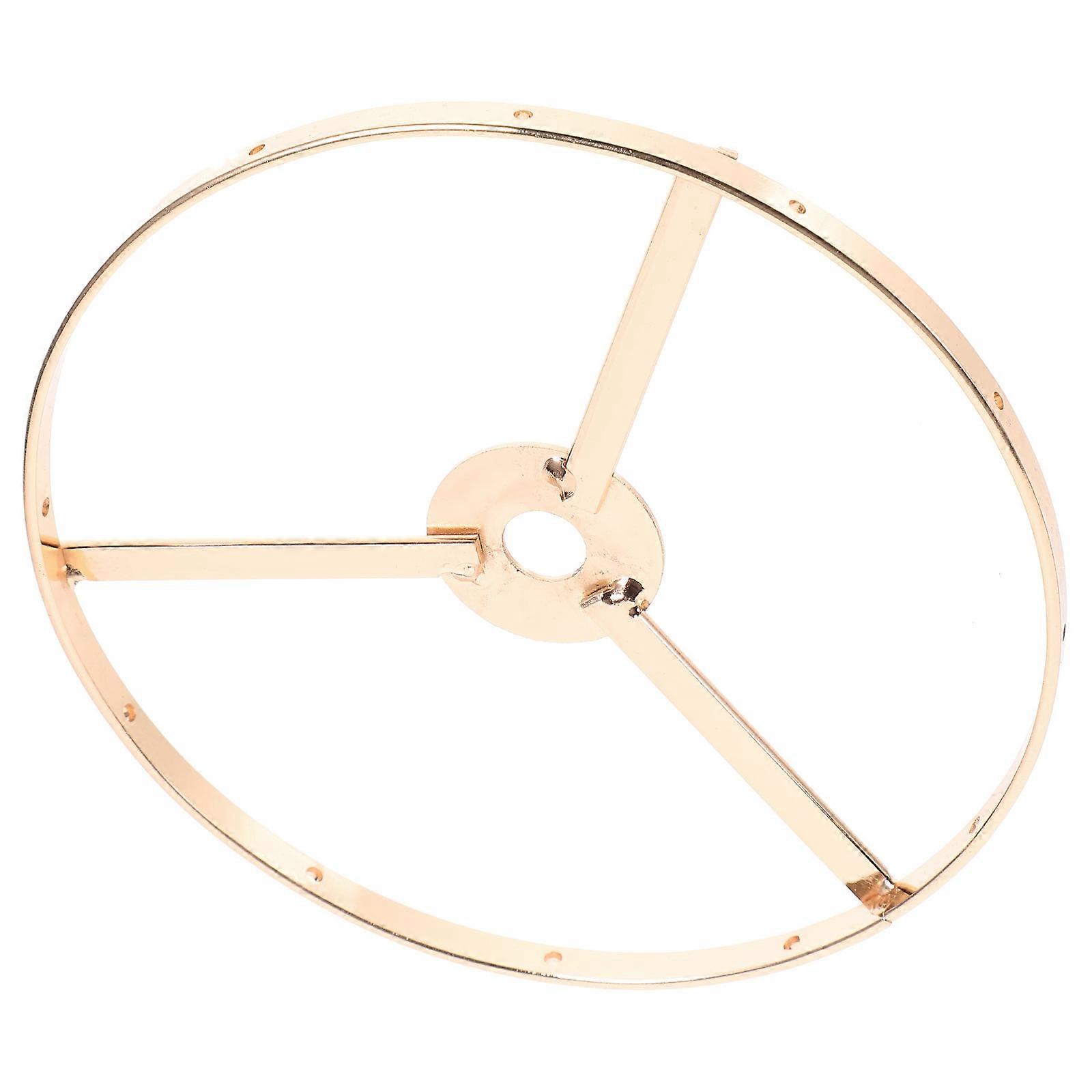 ランプシェードホルダーブラケットE27ランプソケットゴールデン1個用メタルDIYランプフレーム