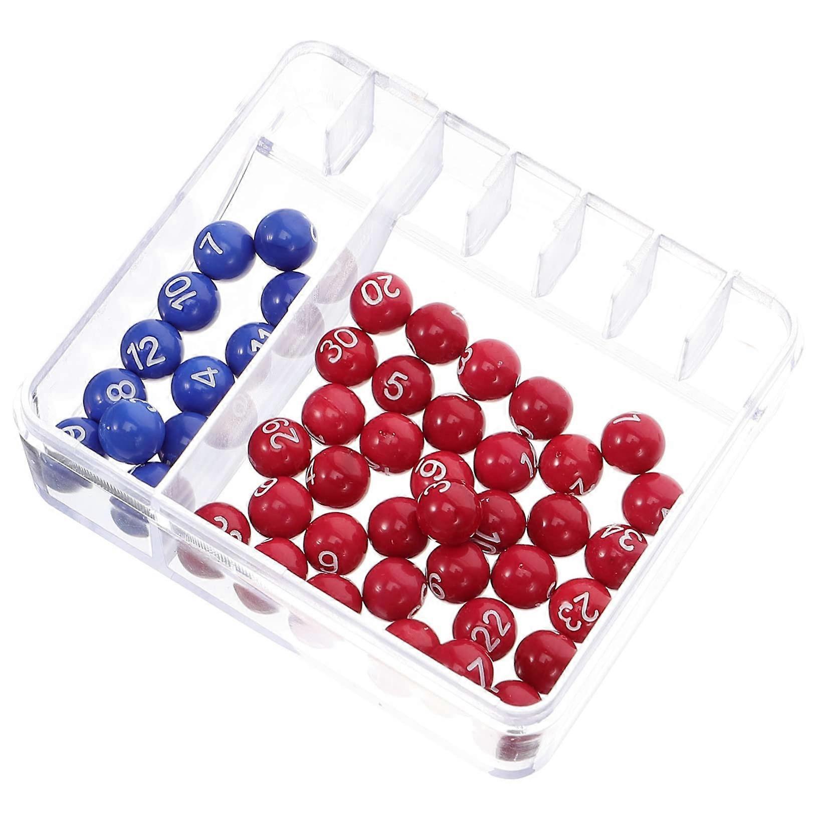 Lottery Simulator Funny Toys Dining Room Activity Turntable Number Balls Party Game