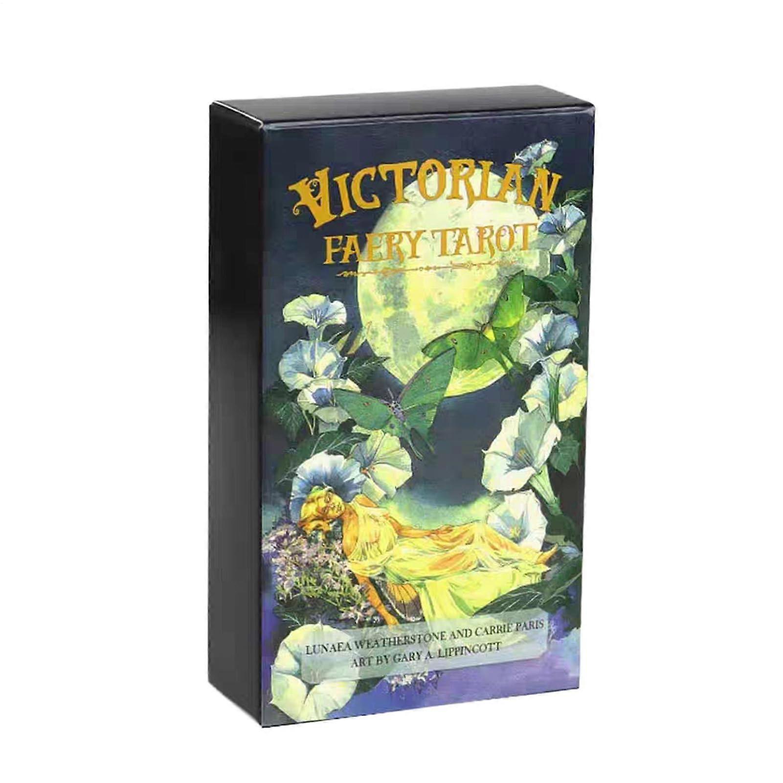 Tarot Cards Fate Fortune Telling Game - English Version Tarot Deck, Fortune-Telling Card Set, Interactive Card Game