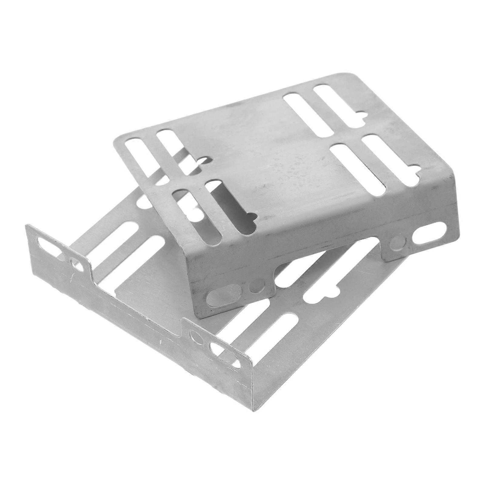 Iron Body Modification Bracket for Secure Car Stereo Installation, Easy Setup Double DIN Frame with Durable Fixed Support for Headboard Mounting