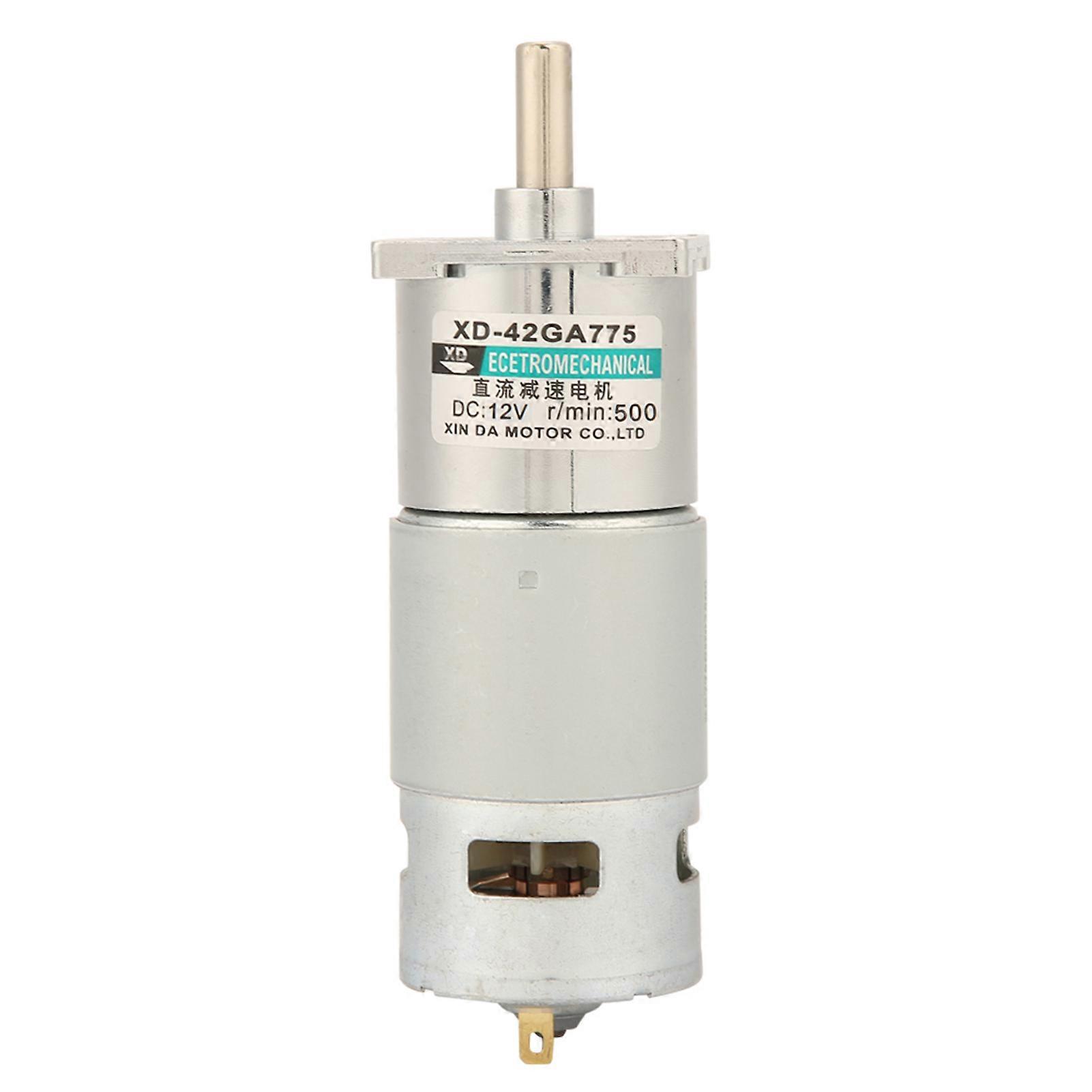 XD-42GA775 Micro DC Gear Motor Speed Regulation CW CCW DC Motor (500RPM12V)