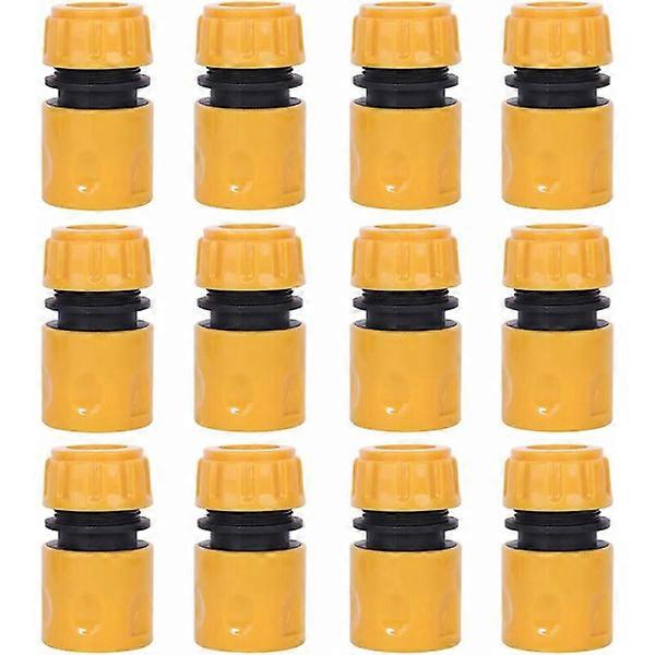 12-pack quick connect garden hose fitting, 1/2 inch