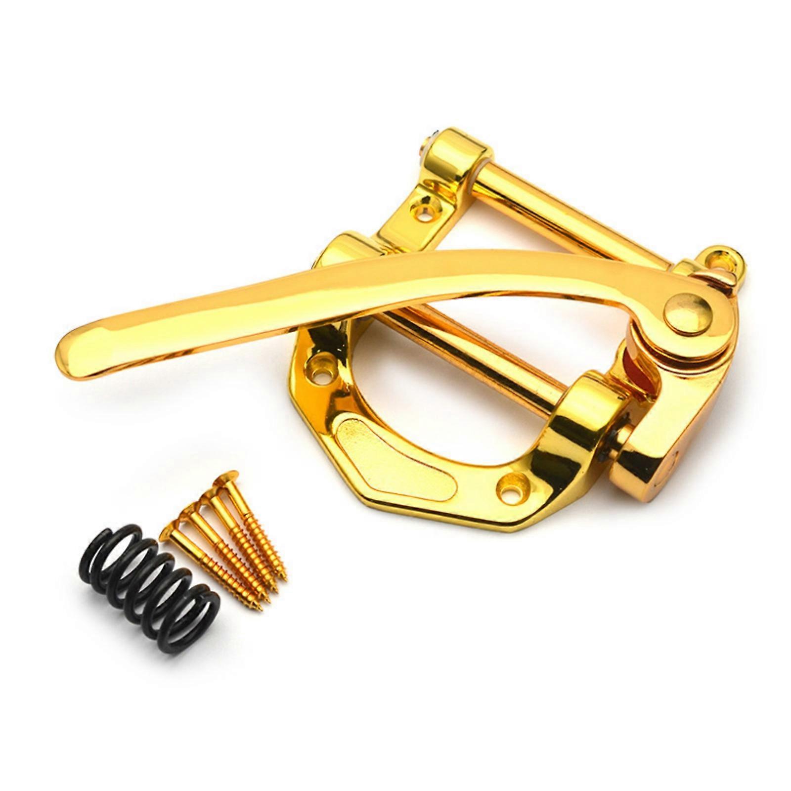 Professional Electric Guitar Tremolo Tailpiece System with Corrosion Resistant and Quick Change String Mechanism Multicolor