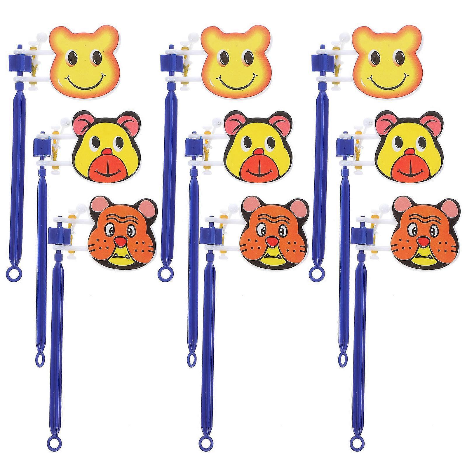 Noise Maker Toy Kids Cheer Prop Multi-Colored Plastic For Adults 10Pcs