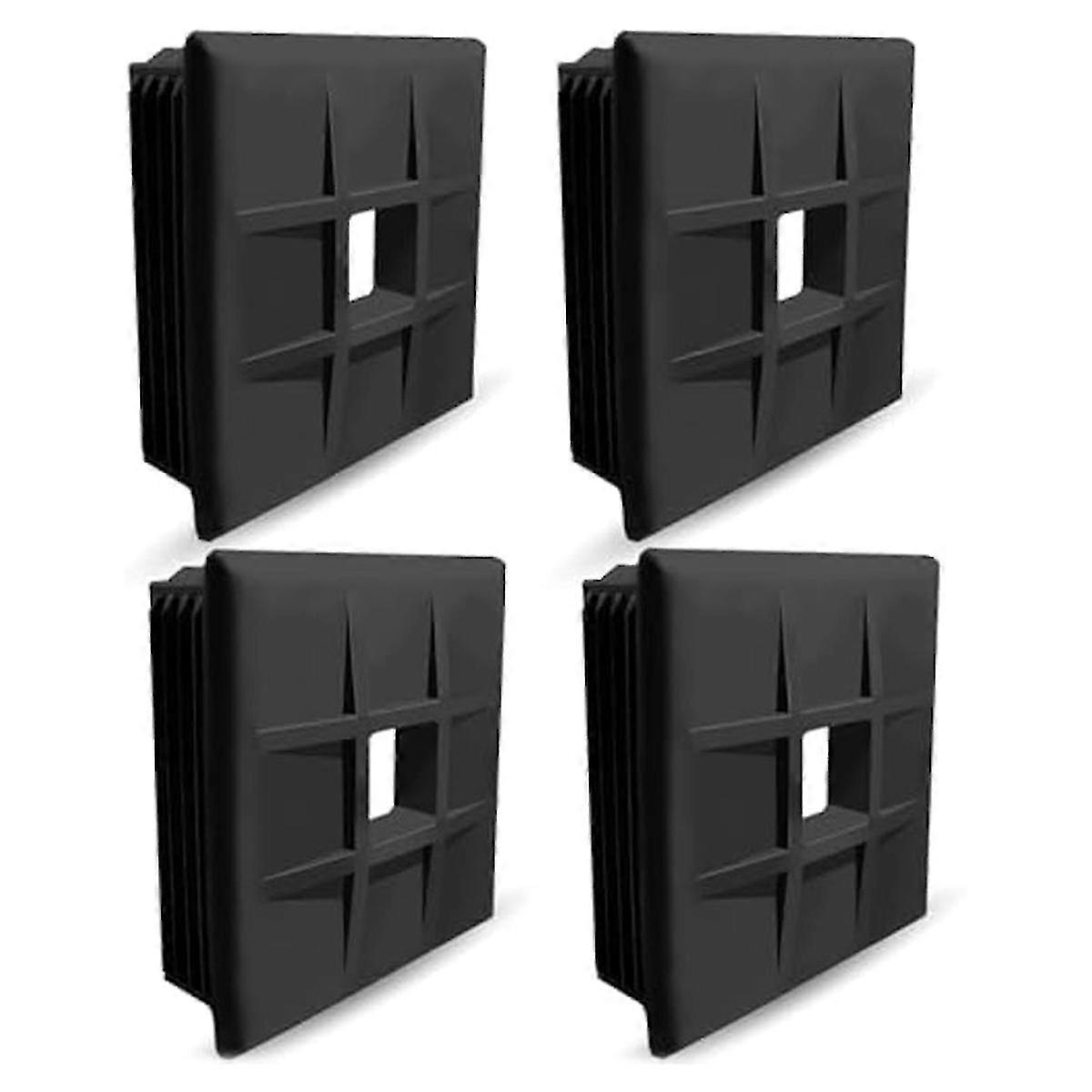 RV bumper end cap for travel trailer - 4 inch 4-Pack set