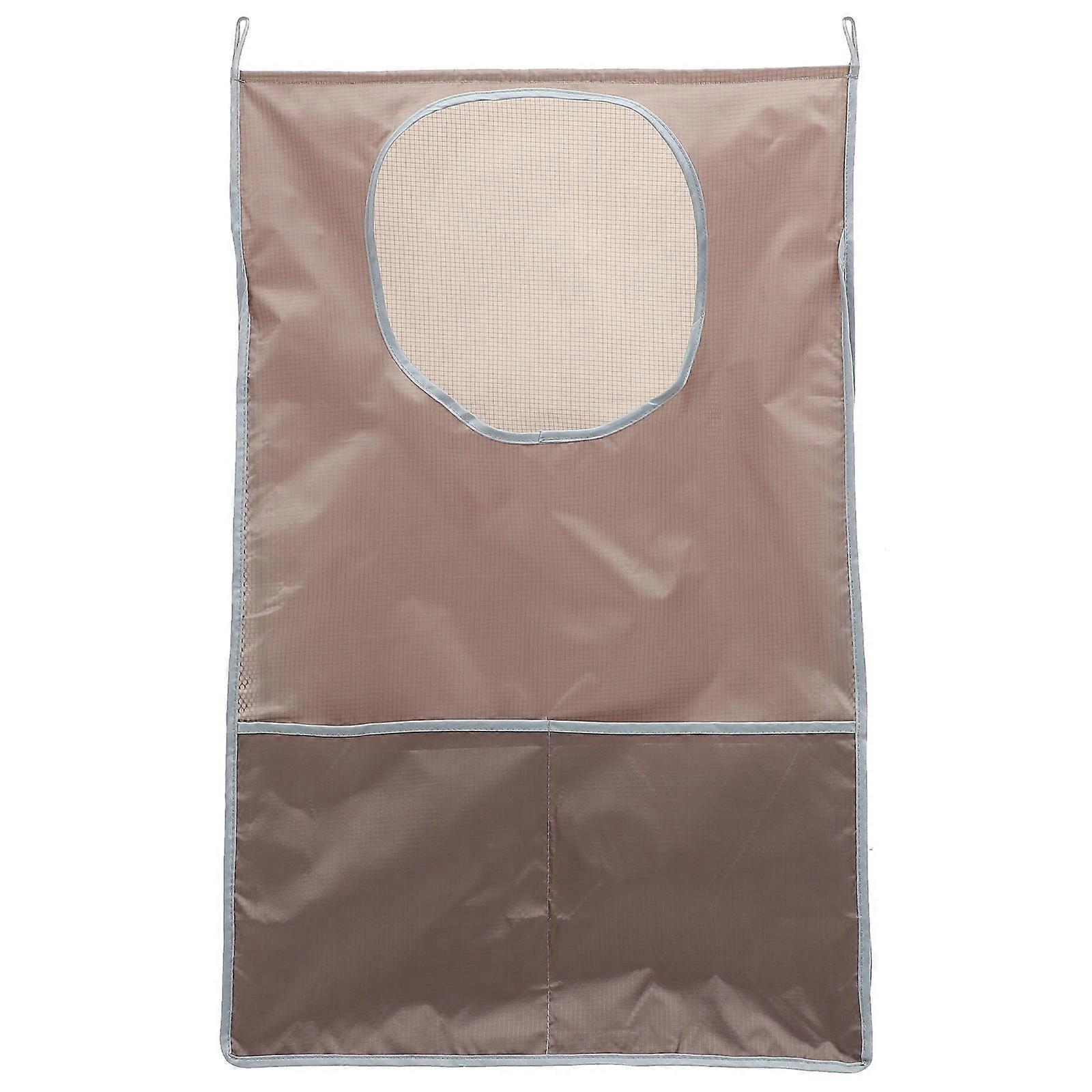Laundry Bag with Straps Over the Door Hamper Simple Design Upright Placement Home Use College Dorm 30.26X19.65X5.89in 1Pack