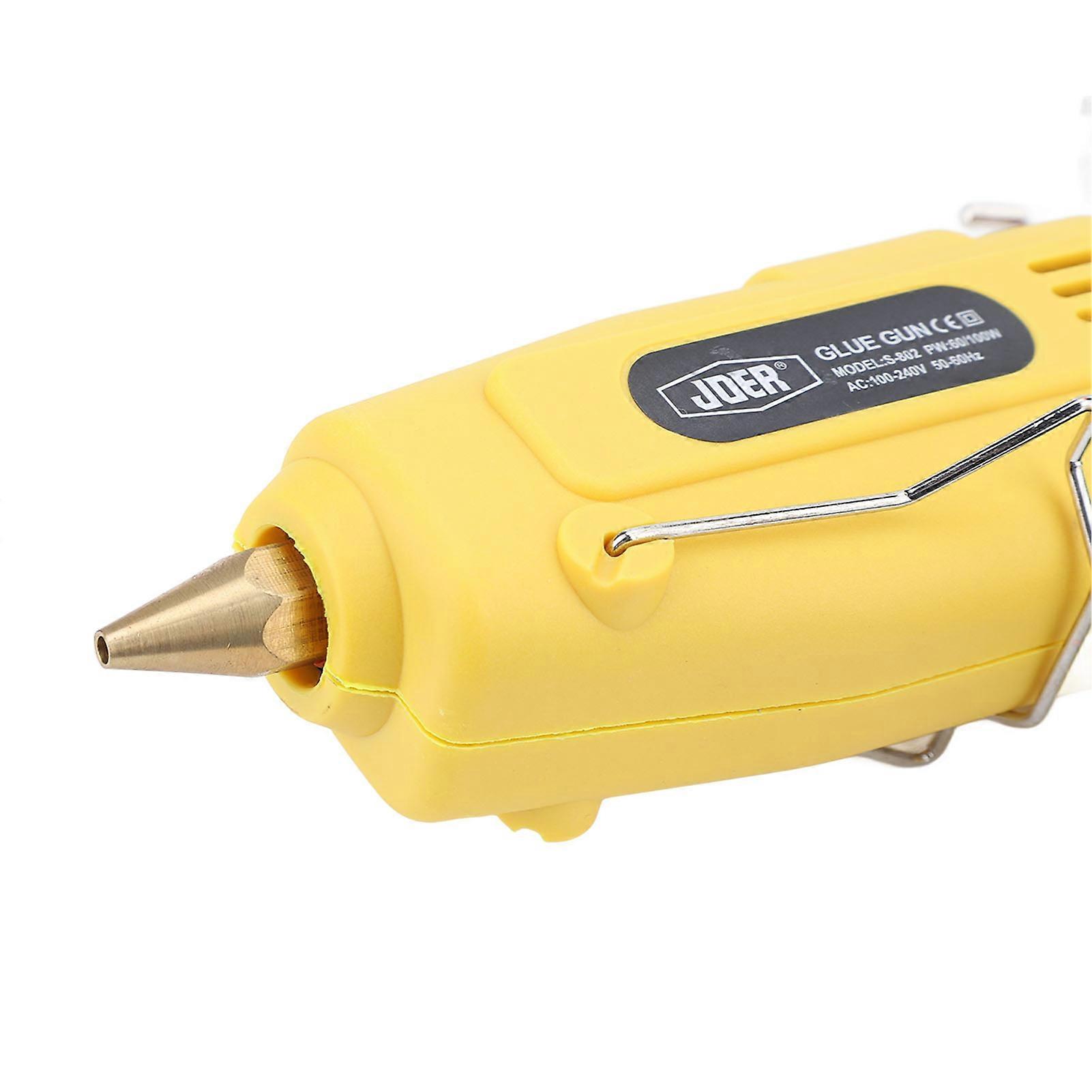 Hot Glue Gun 60W 100W 2 Power Quick Preheating High Safety Portable Glue Gun for DIY Crafting Home Office 100‑240V
