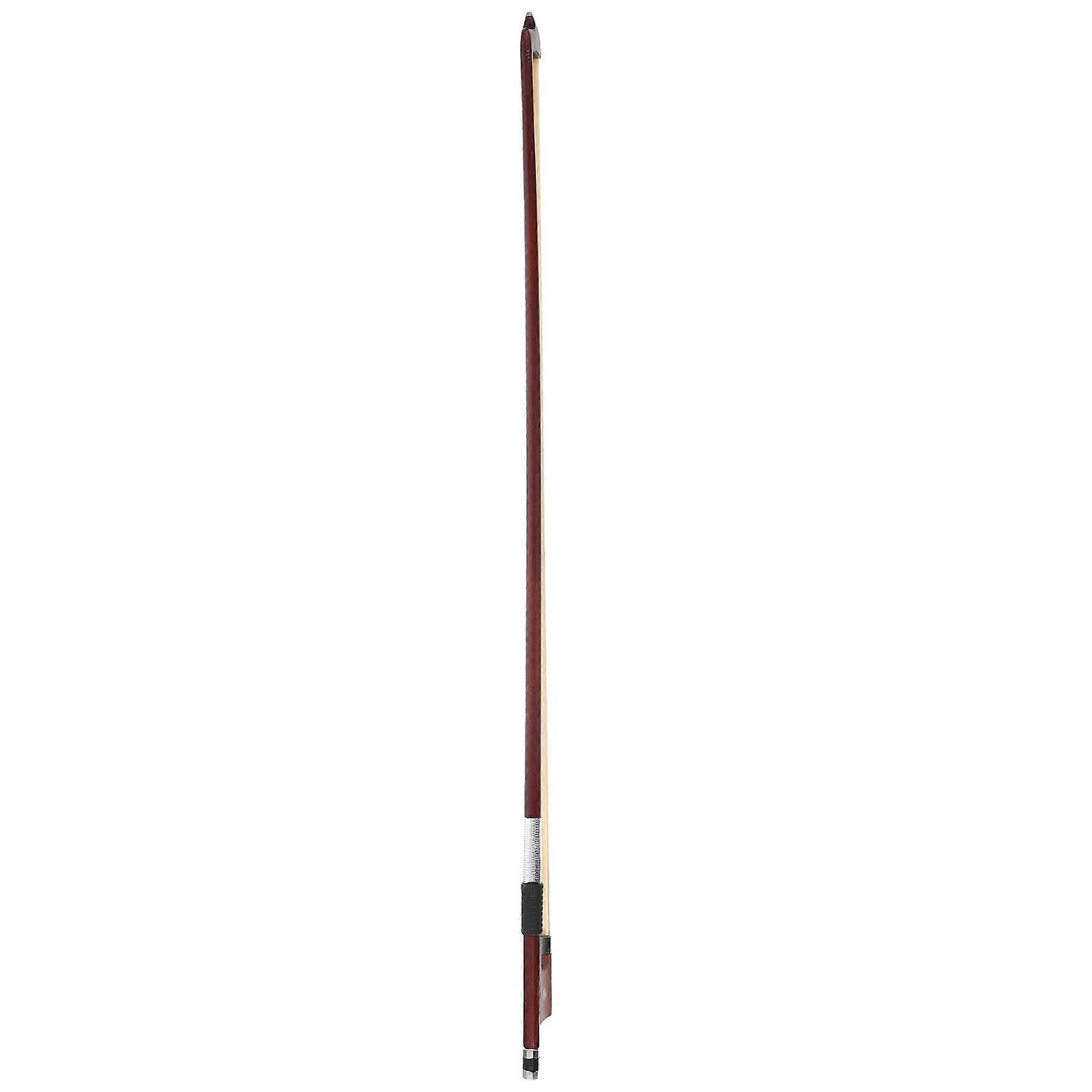 Practice Violin Accessories Bow 1/4 Size Wood Material Bright Sound For Beginners 1Pack