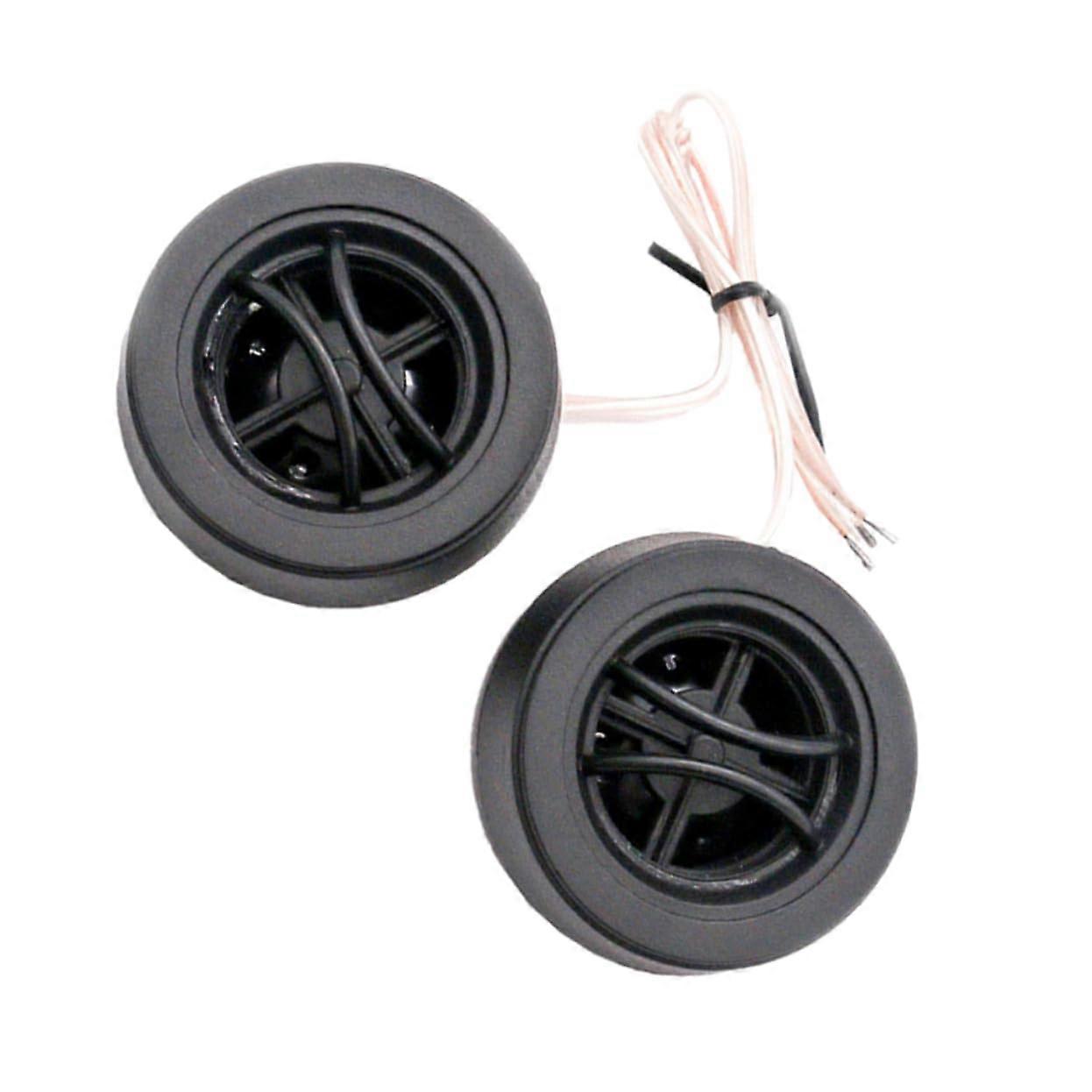 1 Pair Car Tweeter Mini Speaker Compact Tweeter for Car  Space Saving for Vehicle