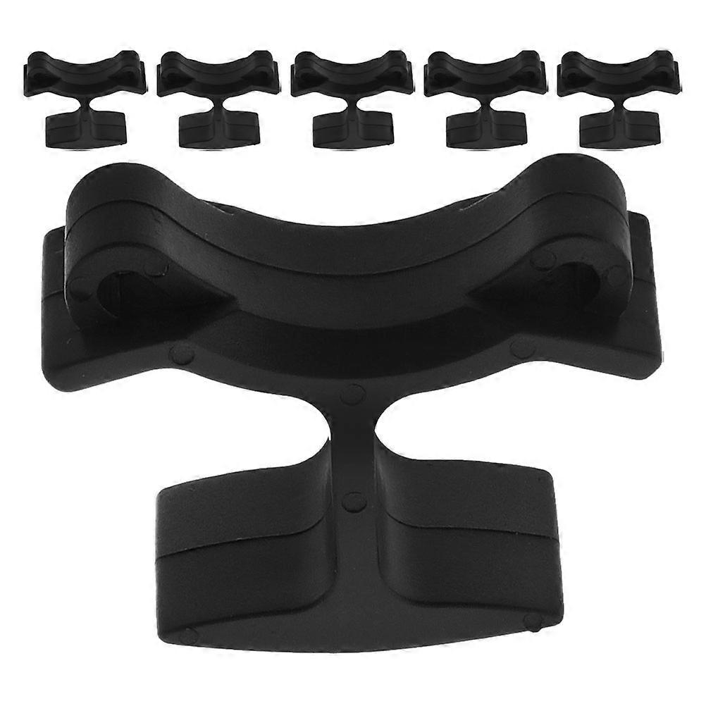 6pcs Whistle Holder with Finger Clip – Ergonomic, Portable Grip for Outdoor Sports, Training, Camping, and Emergency Use – Ideal for Referees,