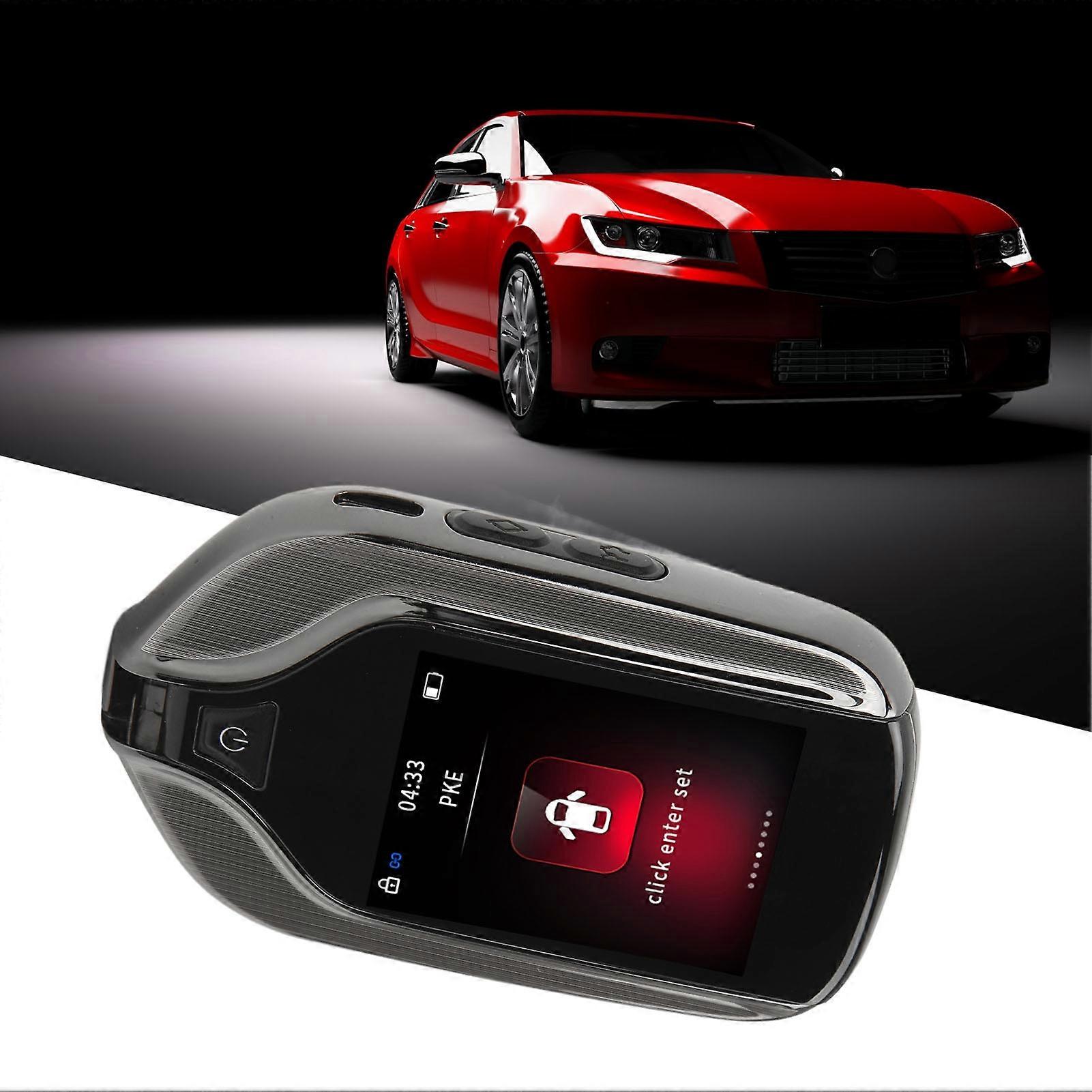 Universal MA‑100 LCD Touch Screen Smart Key Remote Keyless Entry for All Start Stop Engine Button Models 