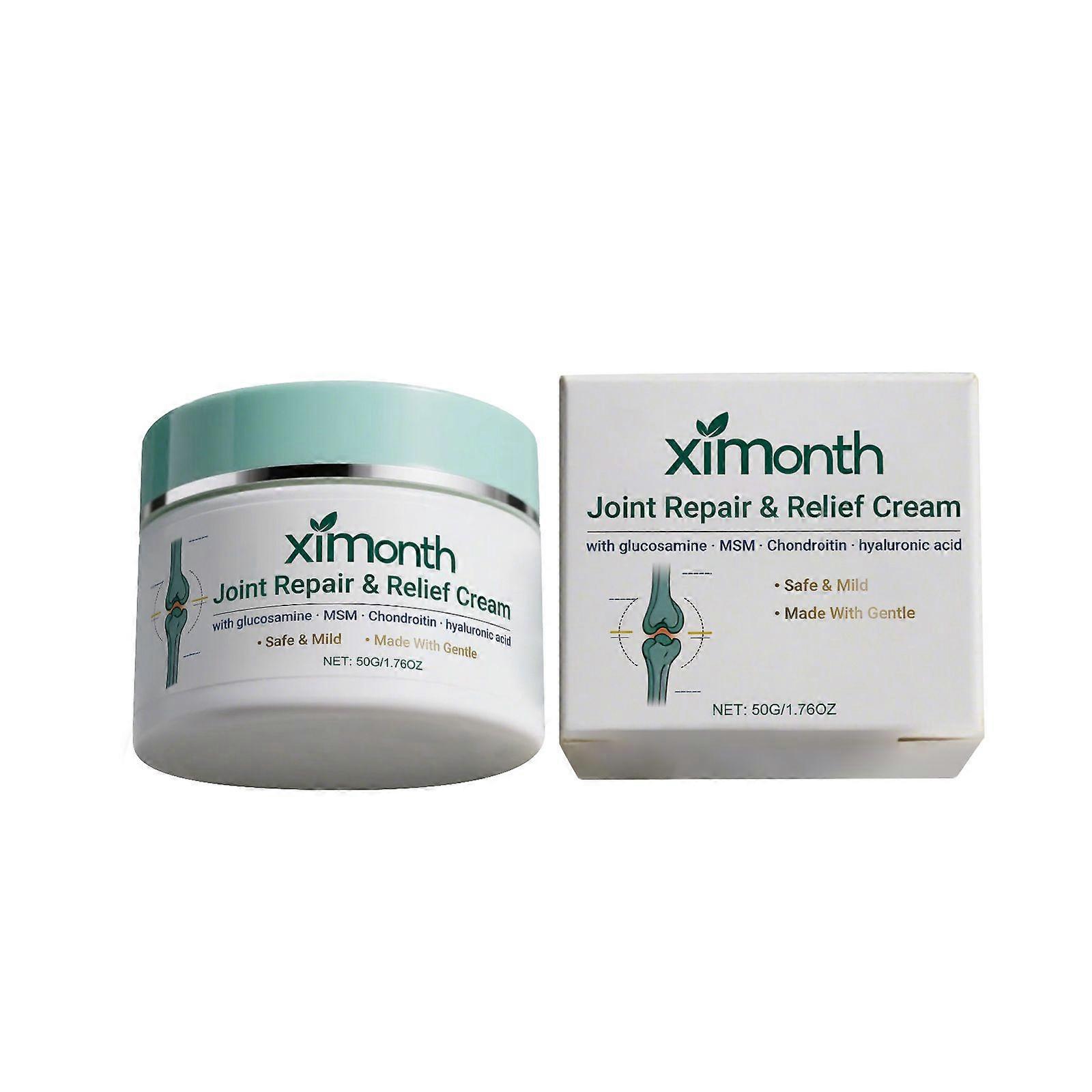 unbrand Joint Repair & Relief Cream With Glucosamine & Hyaluronic Acid Provides for BackNeckHandsFee