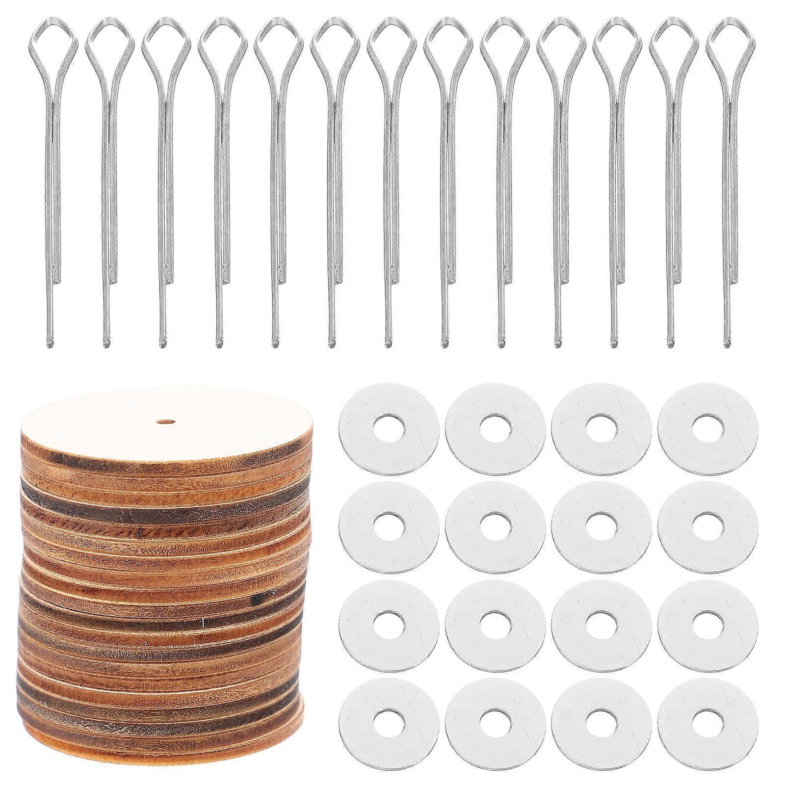 Bear Joint Accessories Set for DIY Doll Making 20 Silver Pieces Allows Jointed Dolls 40MM