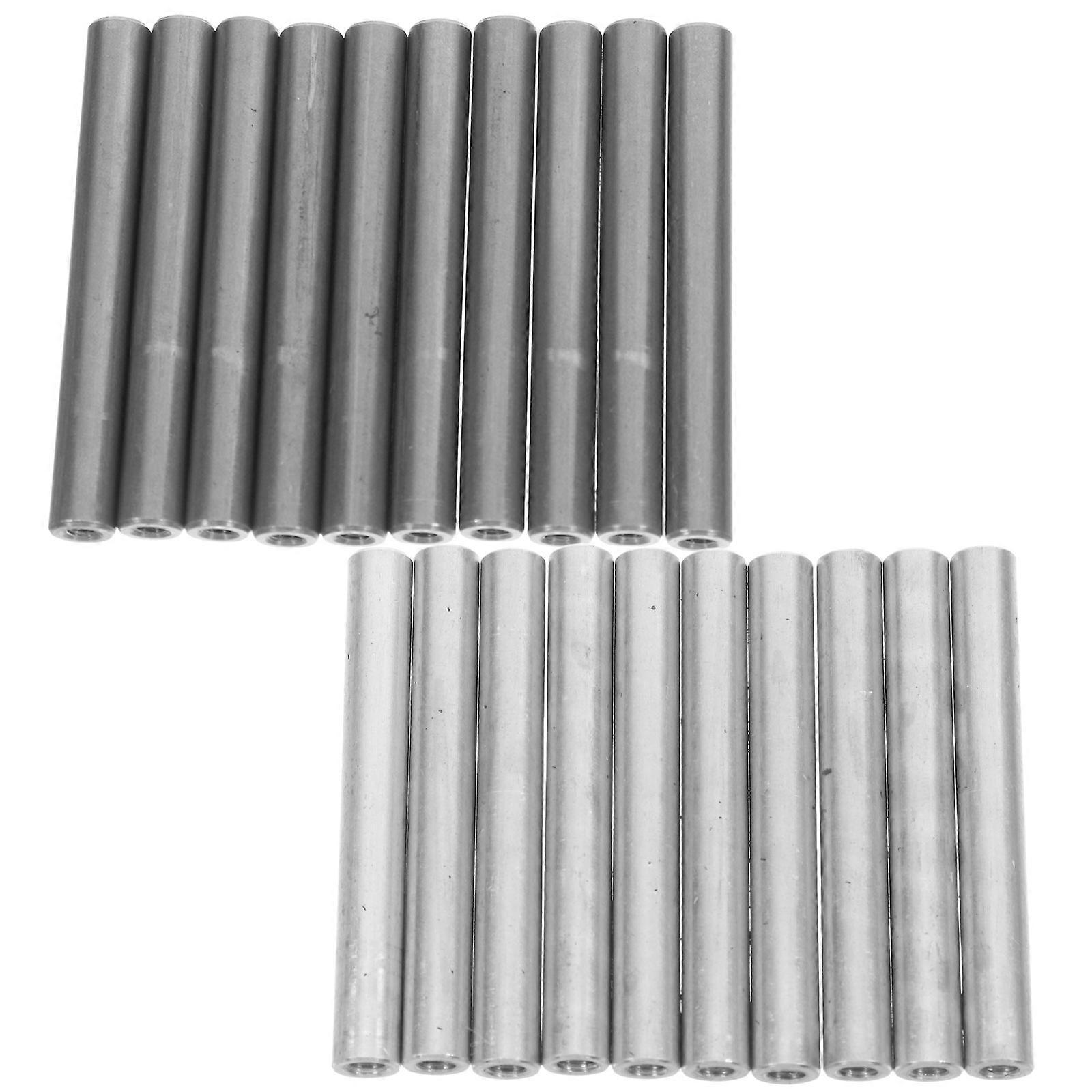 20pcs Electrolyzer Iron & Aluminum Rods for Water Quality Electrolysis – Replacement Parts for Science Labs & Home Use, Compatible with Various