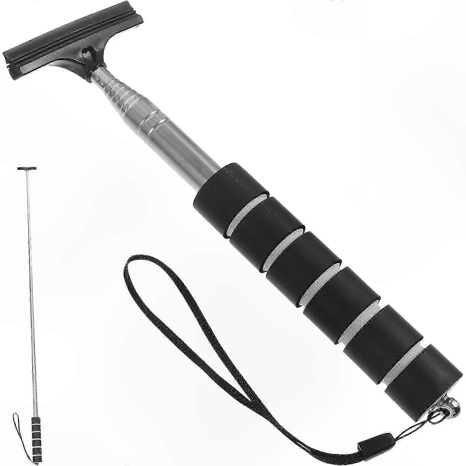 Adjustable Car Windshield Cleaner Tool for Rear-View Mirrors and Glass Surfaces Portable Wiper for Auto Maintenance