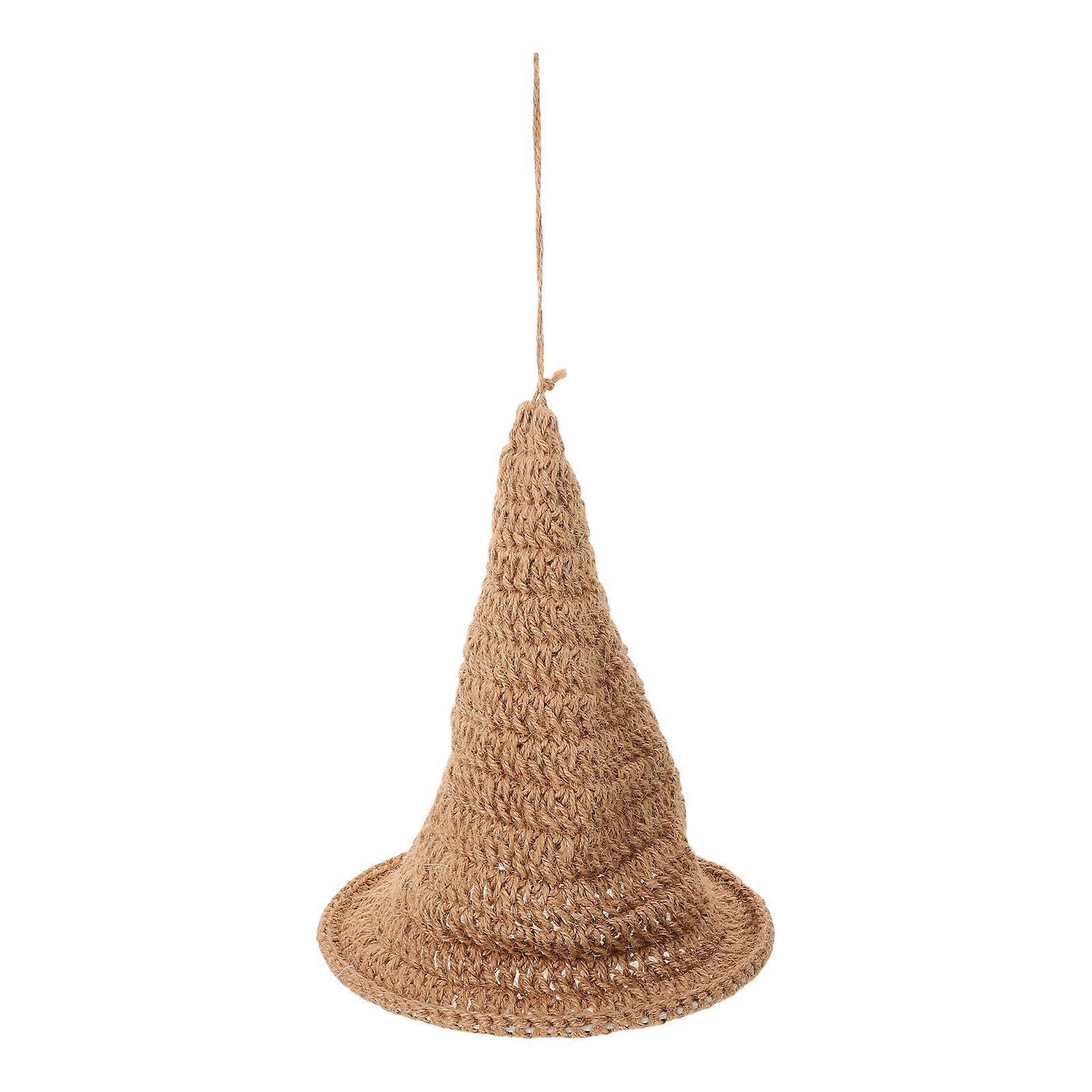 Pendant Light Shade Handwoven Jute Rope for Hat Style