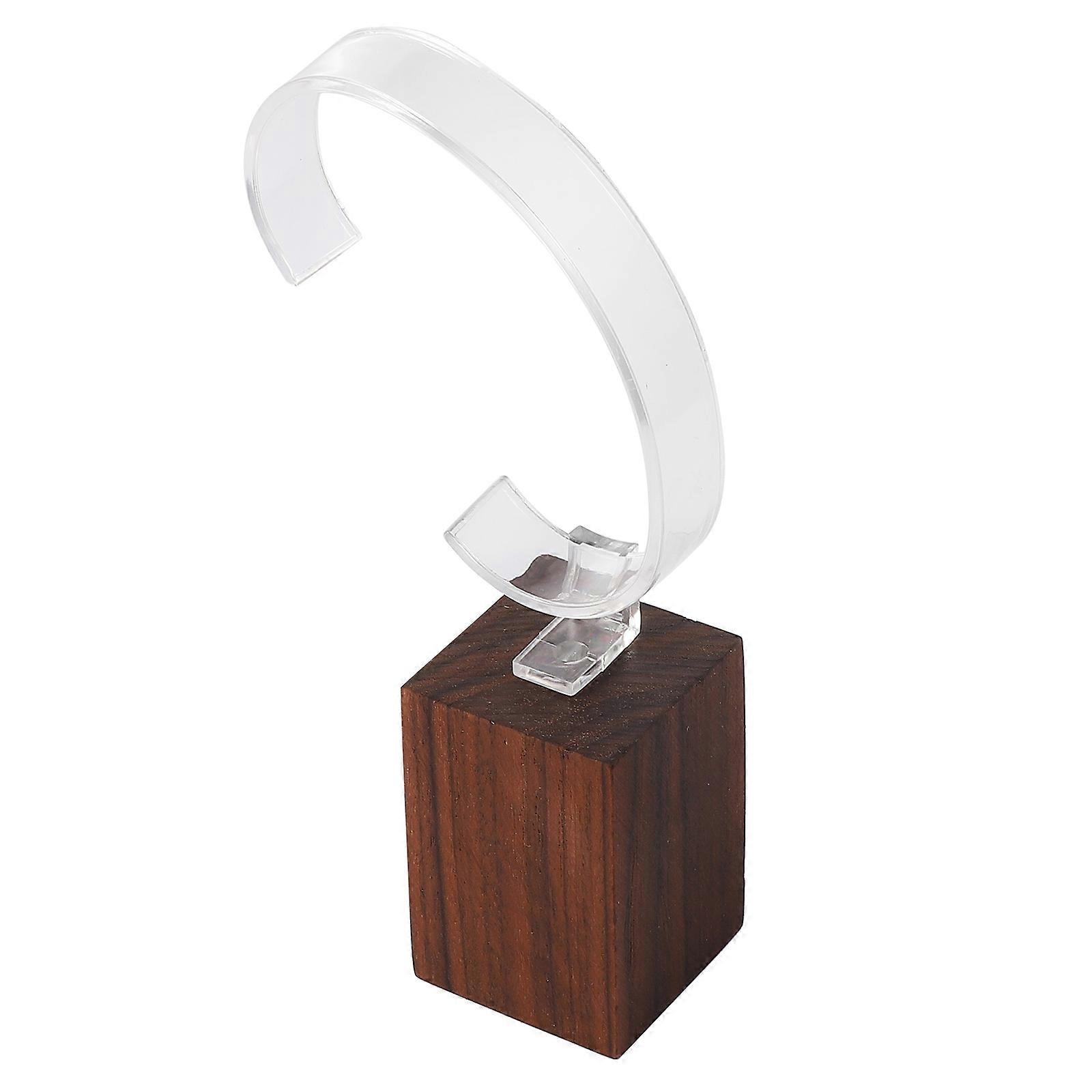 Dark Brown Jewelry Stand Bracelet Holder for Decoration Made of Plastic Strong and Durable 4.5 x