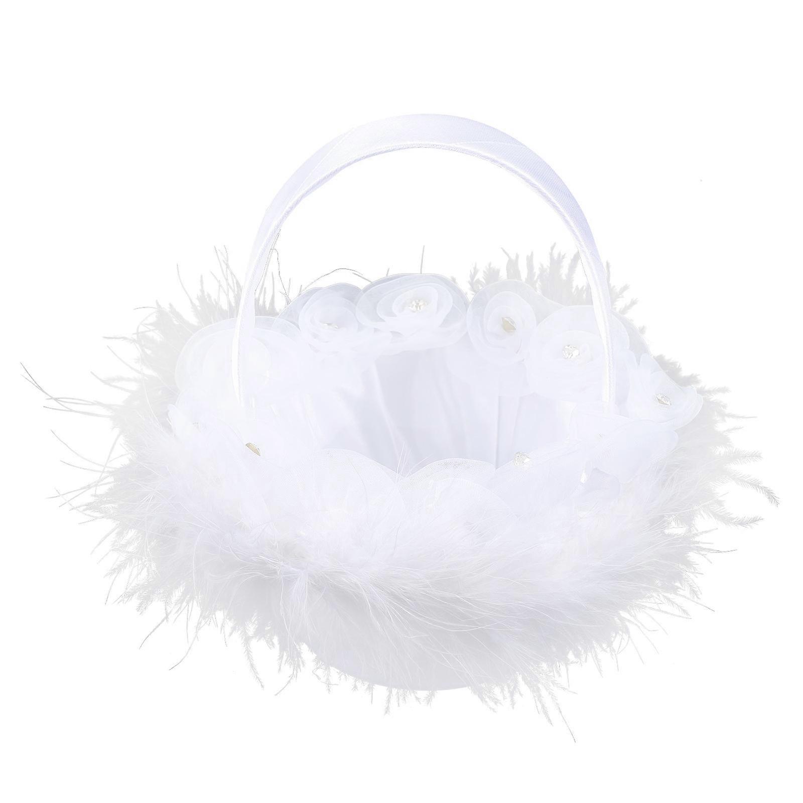 Wedding Decoration Basket, Ideal for Ceremonies, Combines Style and Functionality