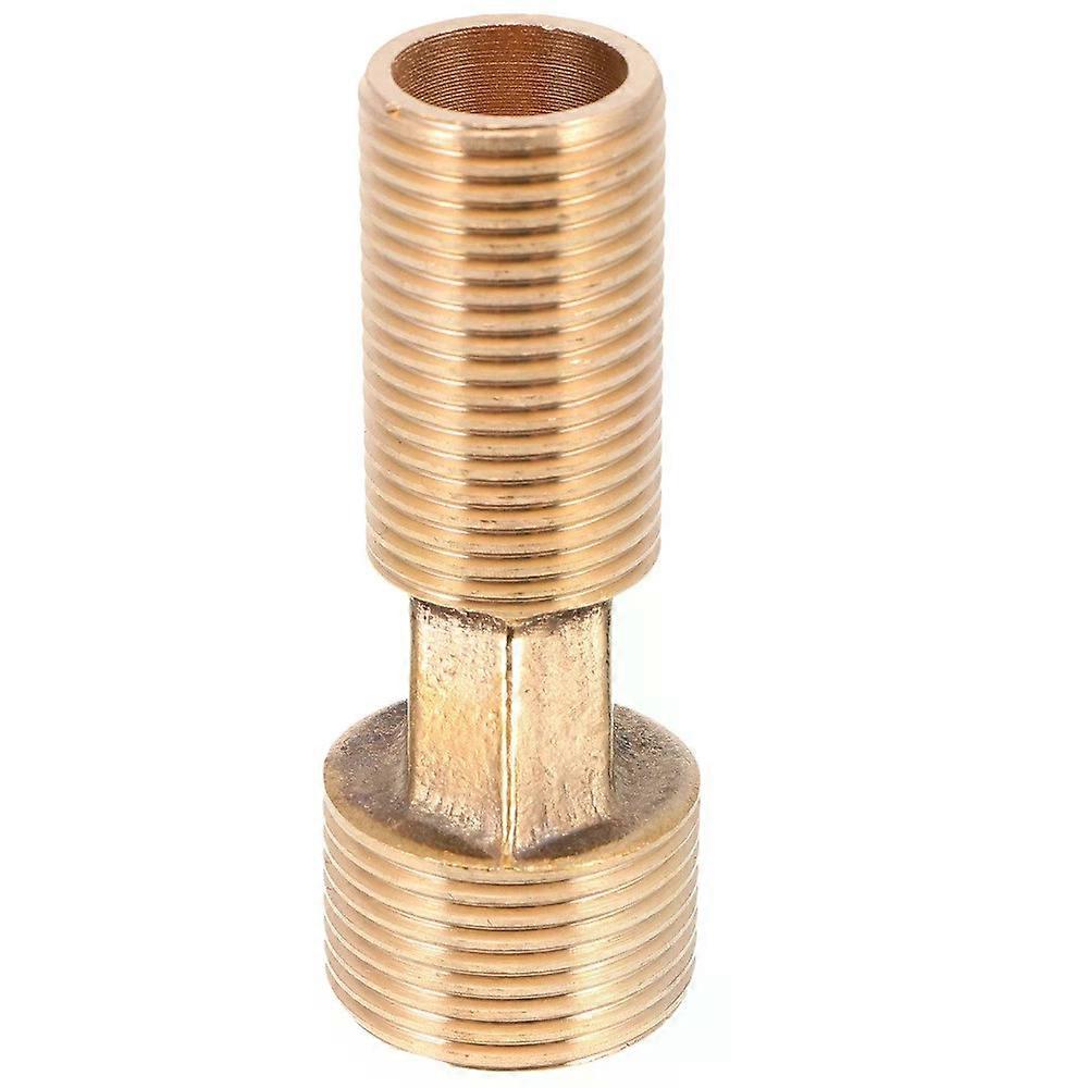 Shower Corner Curved Head Extender, Bathroom Copper Eccentric Screw Accessories