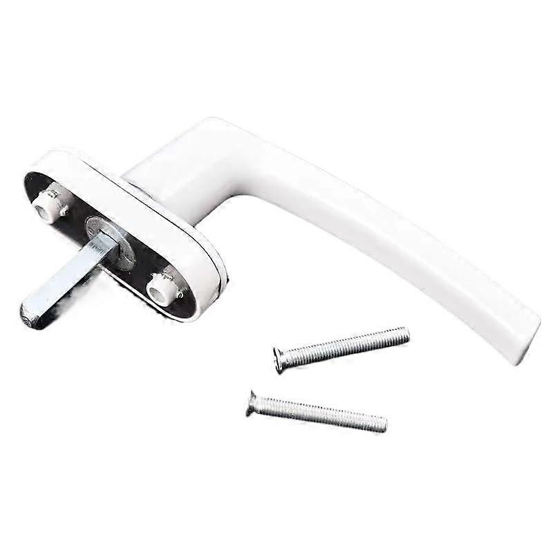 Lockable Window Handle with Key | PVC Window Handle with Push-Pull Opening