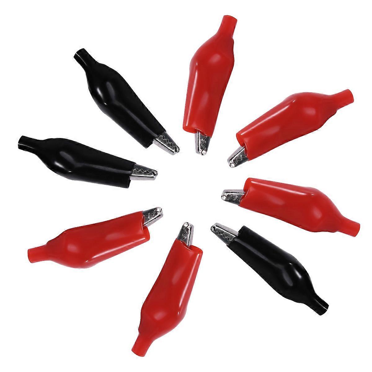 Crocodile-Shaped Metal Clip 20Pack Perfect For DIY Projects And Automotive Testing Equipped With Protective Sleeve