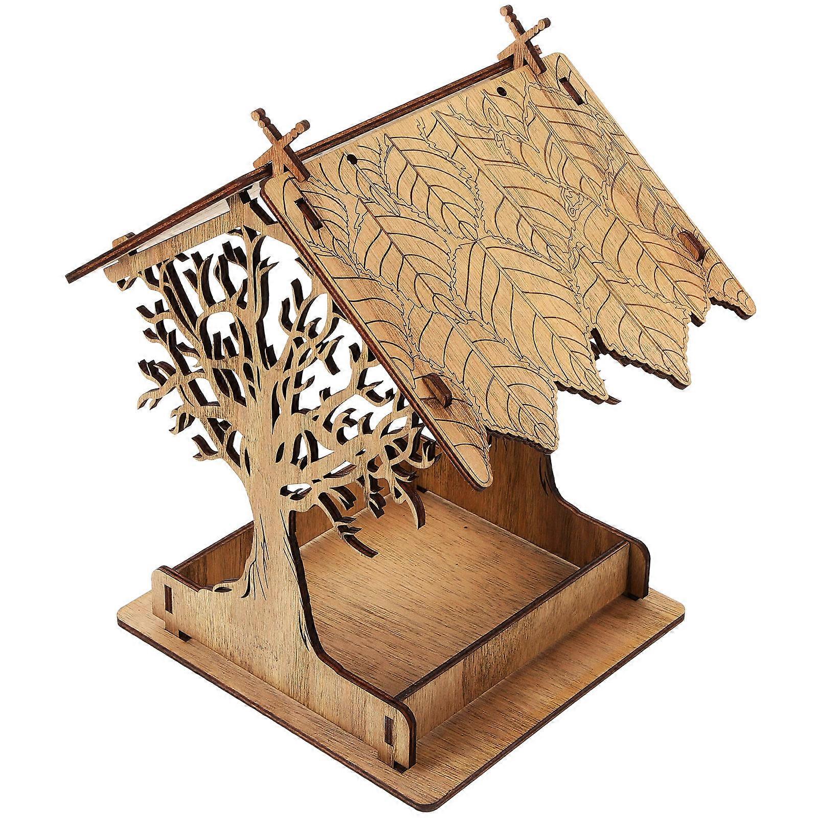 Hanging Bird Feeder Tray Design Reusable Bird Accessory For Garden Like Quail Parrots