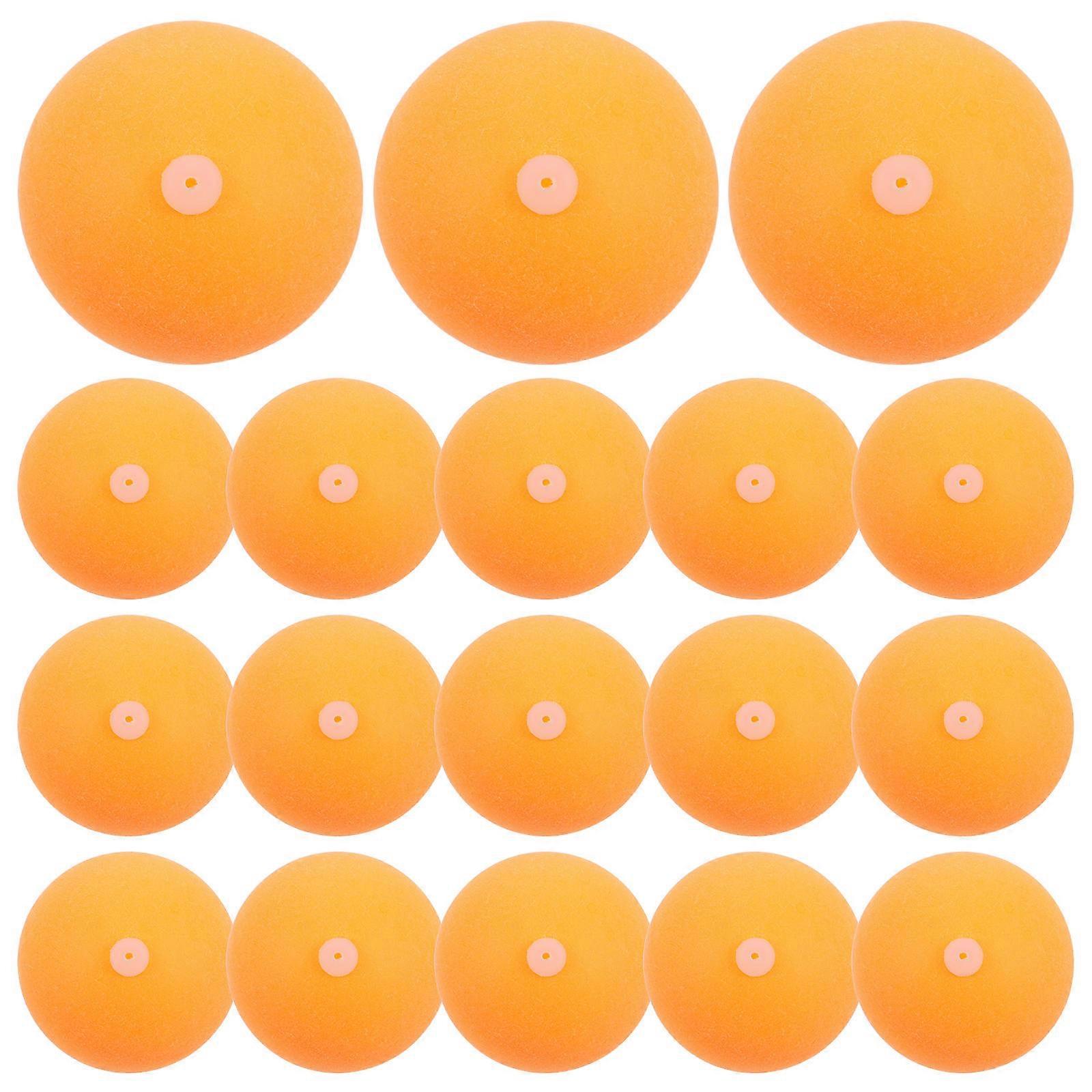 50pcs Training Table Tennis Balls with Silicone Plugs for Enhanced Stability and Easy Storage – Pingpong Trainer Balls for Home Use
