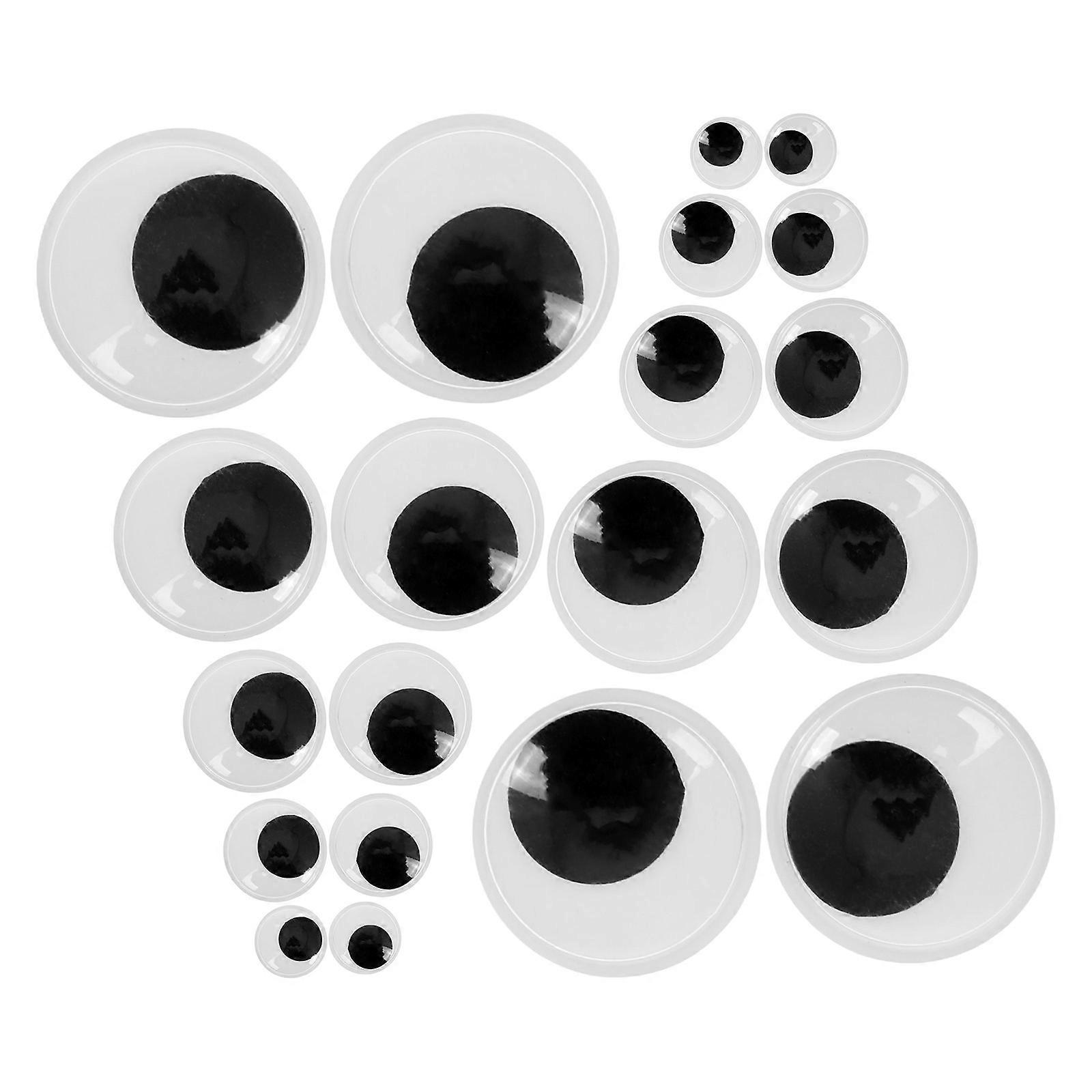 Durable Googly Eyes Black White Round Craft Supplies For Kids Crafts DIY Projects 1 Jar