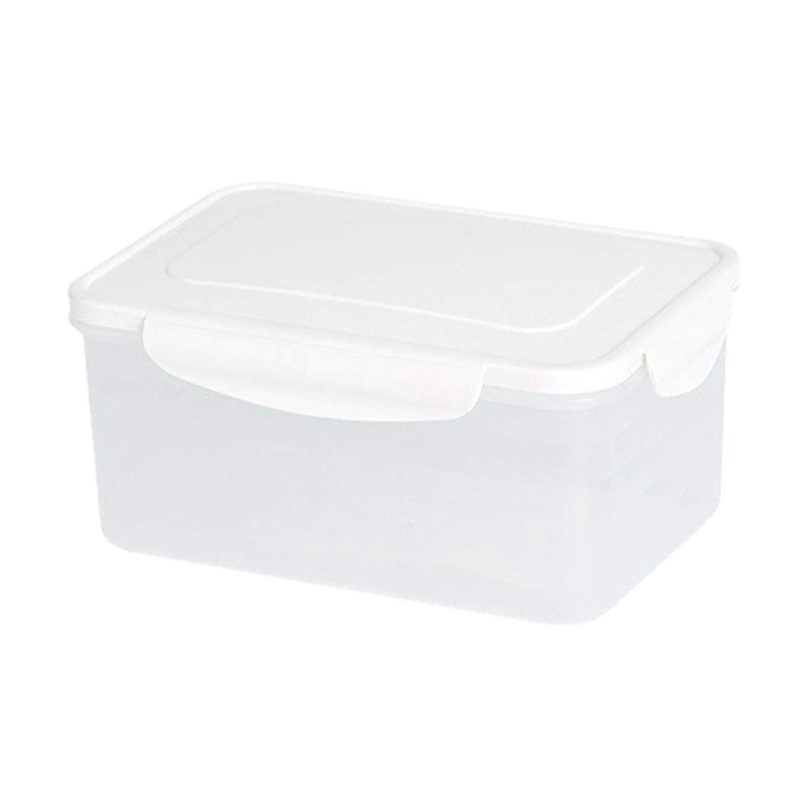 Removable Divided Food Storage Containers with Lids - 4-Compartment Refrigerator Organizer Bins for Meal Prep & Pantry Organization