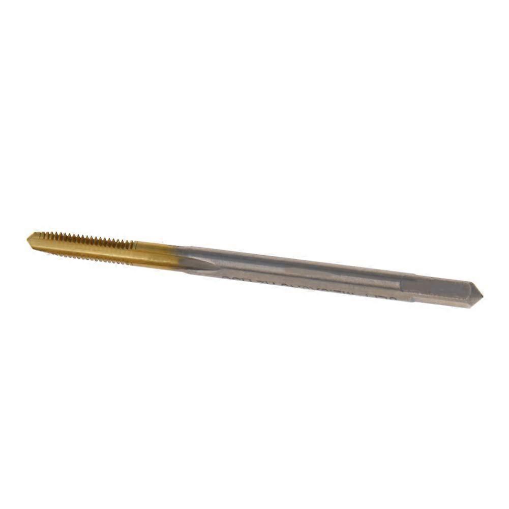 M2.5mm Pitch H2 Right Hand Thread HSS Ti Coated Threading Machine Electric Drill DIY 1 Piece