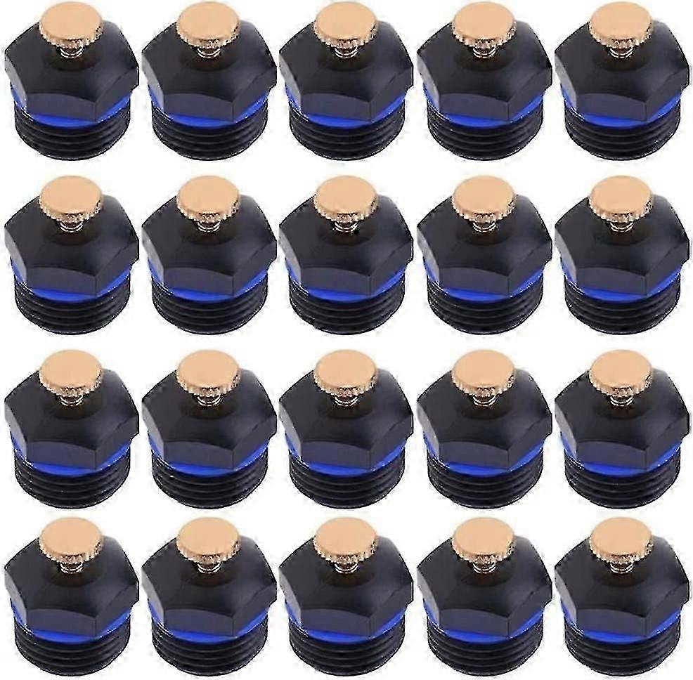 20-Piece Micro Sprinkler Nozzle Set for Efficient Garden Watering (1/2 Inch)