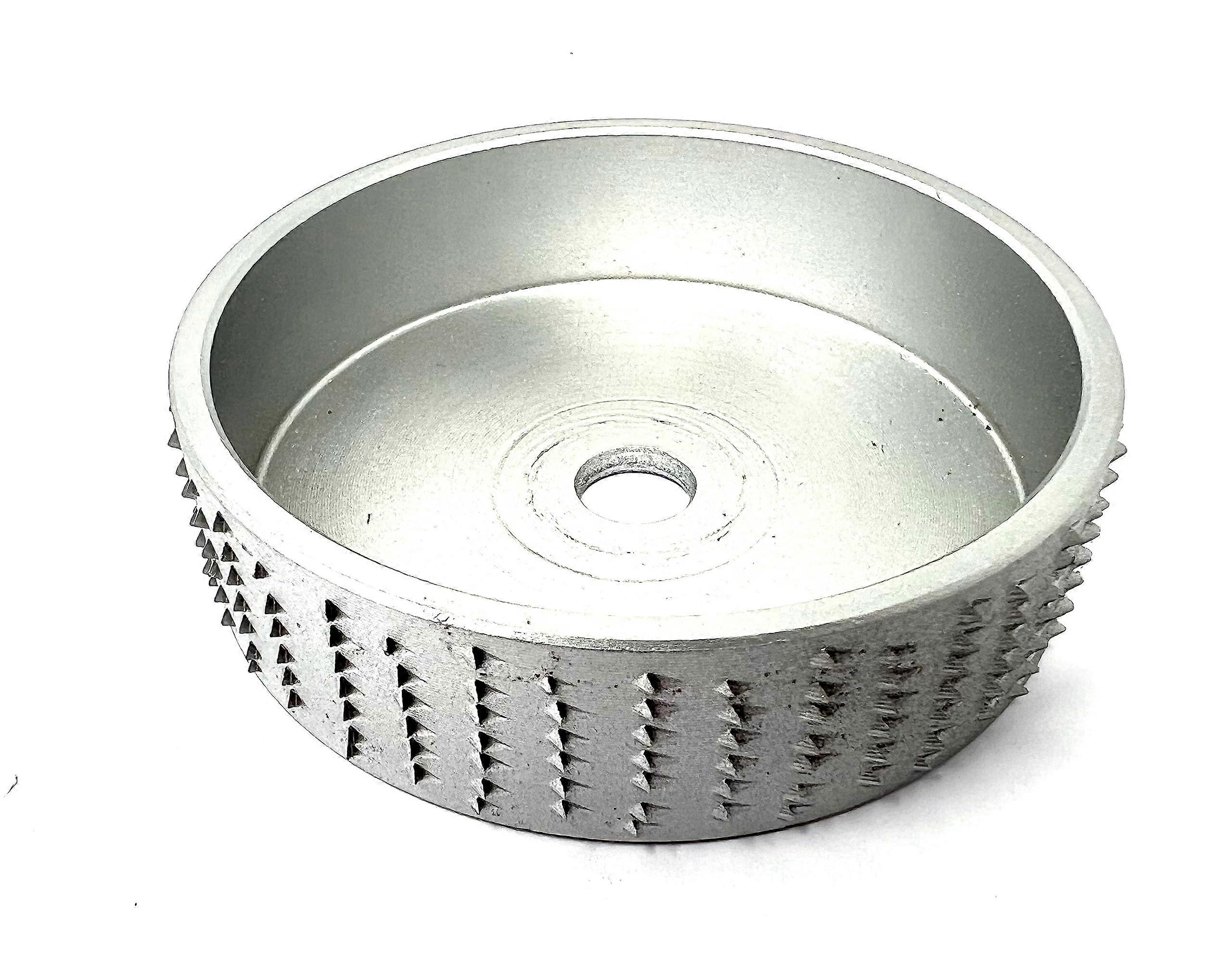 Rasp Disc Radial 76 x 10 mm for Mini Battery Angle Grinder such as Bosch GWS 12 Wood and Hoof Processing