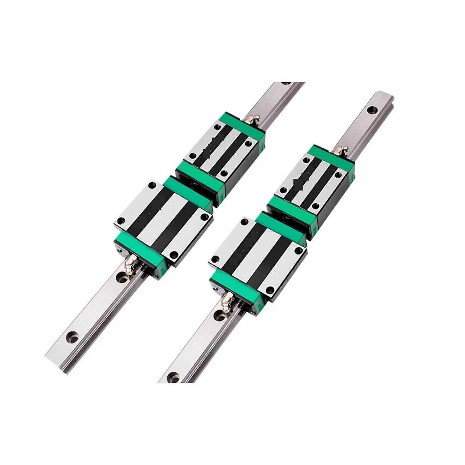 CNC Linear Rails HGR15 HGR20 HGR25 HGR30 900mm Guide Rail Set with 4PCS HGH15CA Carriage Slides for Precision Applications