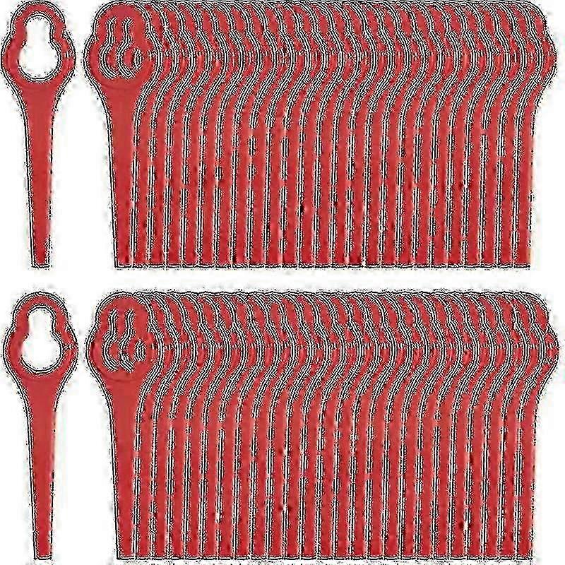 50Pcs Ferrex Aldi FAR 20-i Replacement Blades for 20V/40V Edger, Plastic Soak in Water