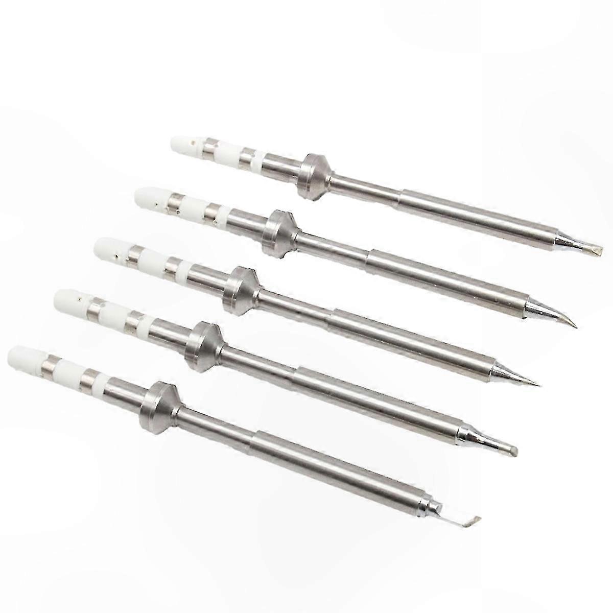 5-Pack Quick-Heating Soldering Tips for TS100 Series Iron Tools