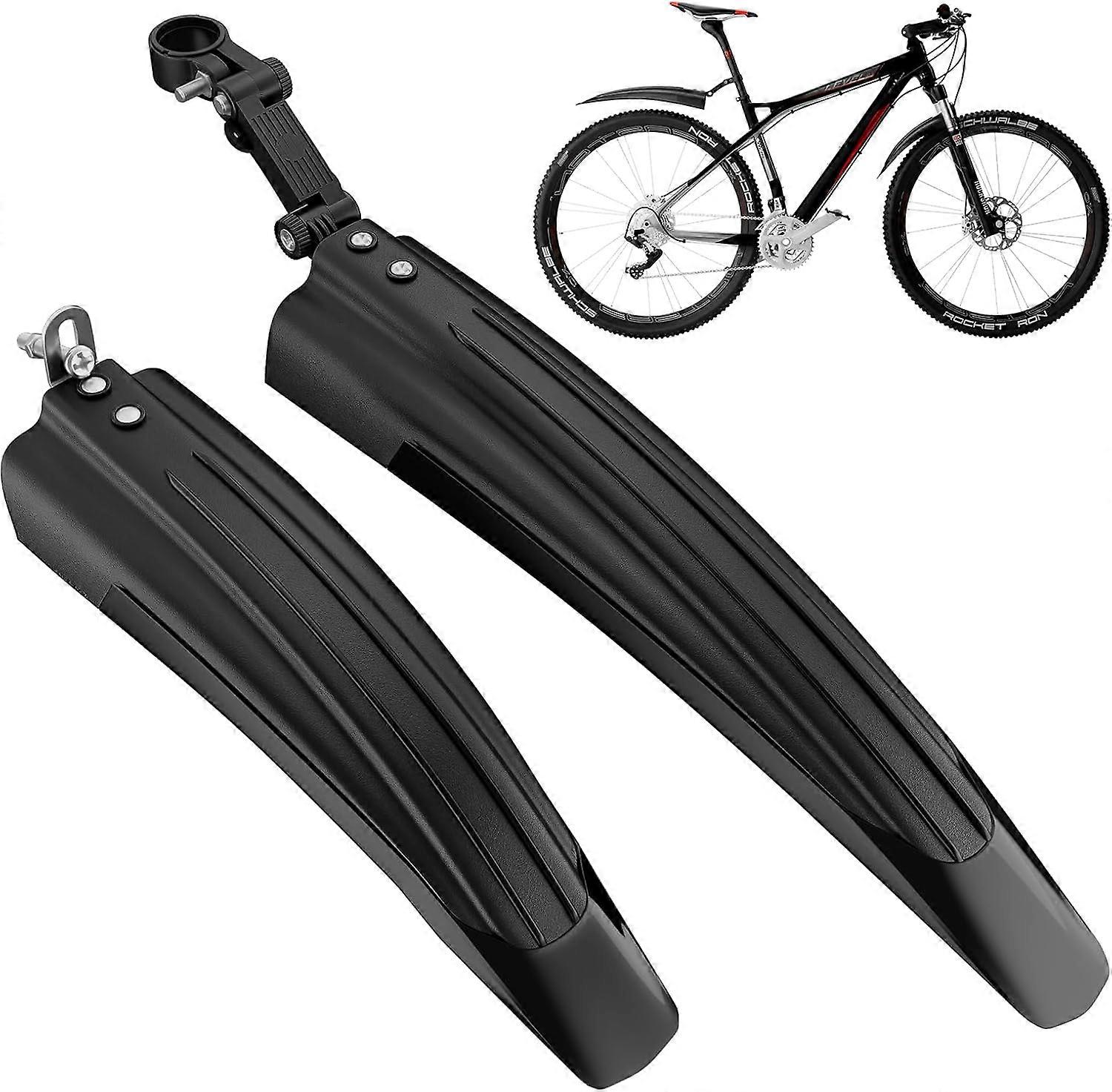 Bicycle Fender Set, Adjustable Fender Set, Front Rear Fenders