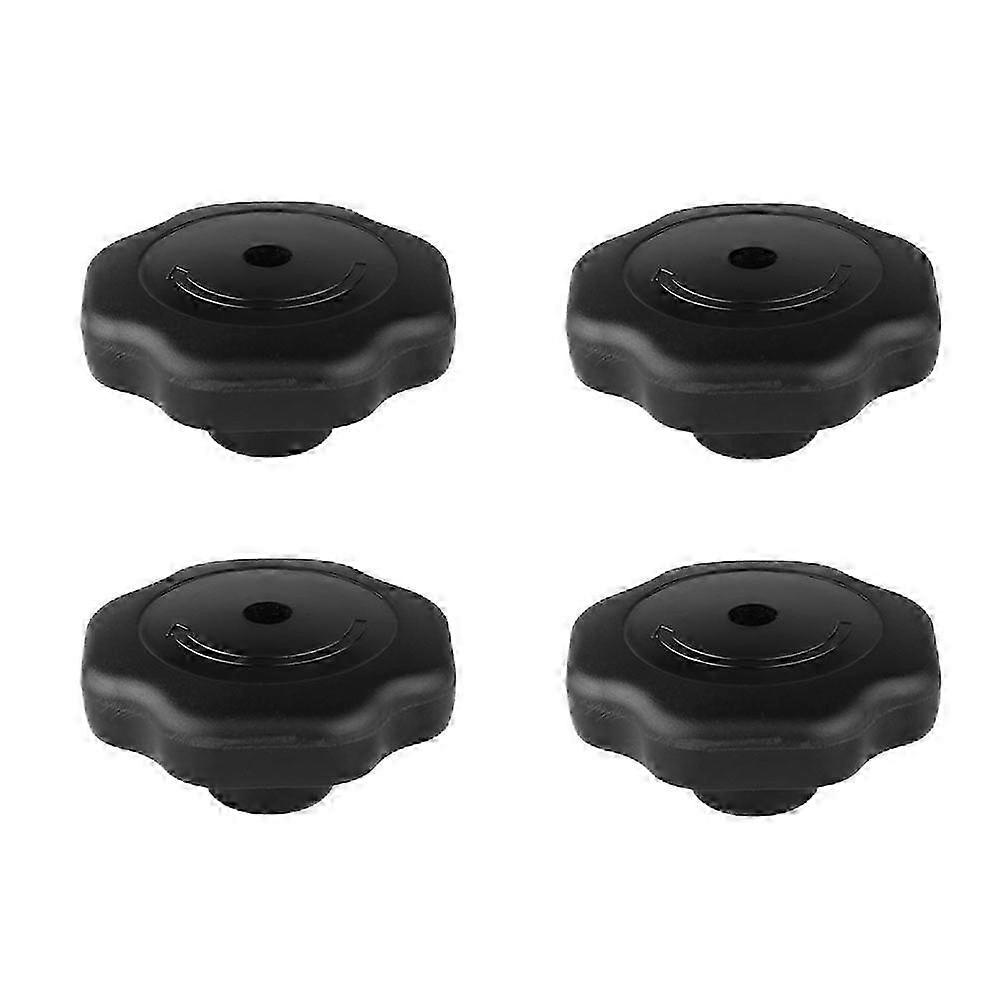 Anti-Explosion Cooker Knobs Pressure Cooker Lid Accessories Plastic Round Practical Design Prevent Scalding 4Pcs7.5X7.5X3.5CMBlack SZRH A-DS