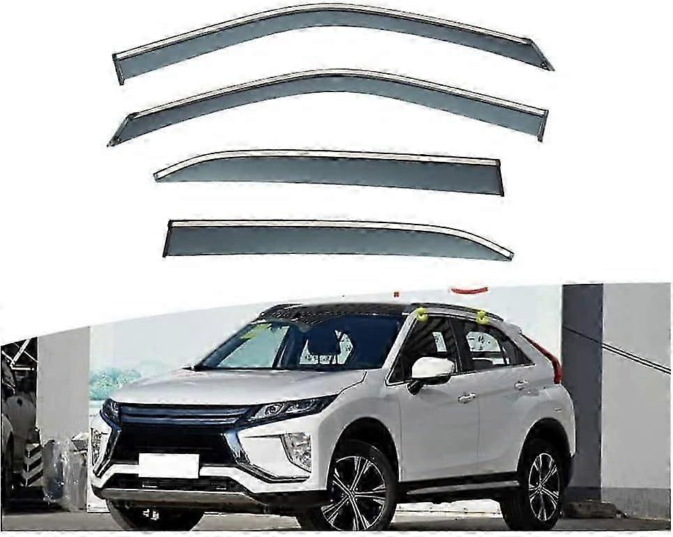4pcs Wind Deflectors for Mitsubishi Eclipse Cross 2018+