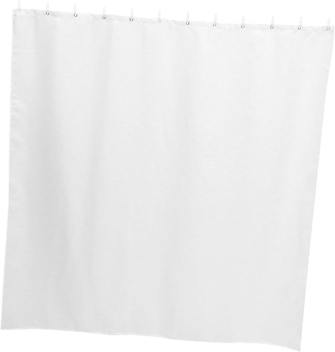 Solid Color Shower Curtain with Hooks Bath Curtain for Easy Installation Machine