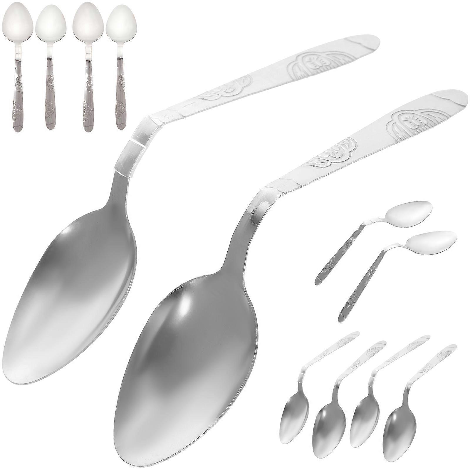 Mind Bend Spoon Trick 12Pcs Bend Spoon Props for Playing