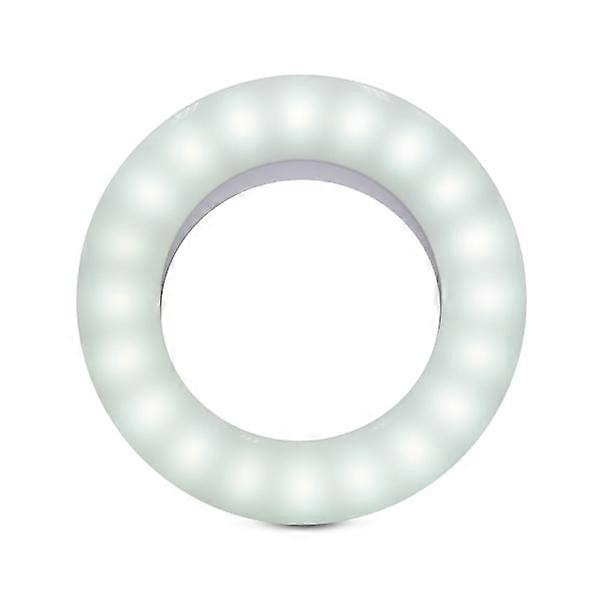 Ring Light (LED) with easy assembly for professional selfies and video calls, with adjustable brightness and color change