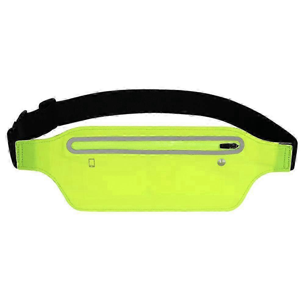 女性男性防水ウエストバッグ、調節可能なランニングベルトウエストバッグスリムフィット拡張可能なポケットウエスト--style1779