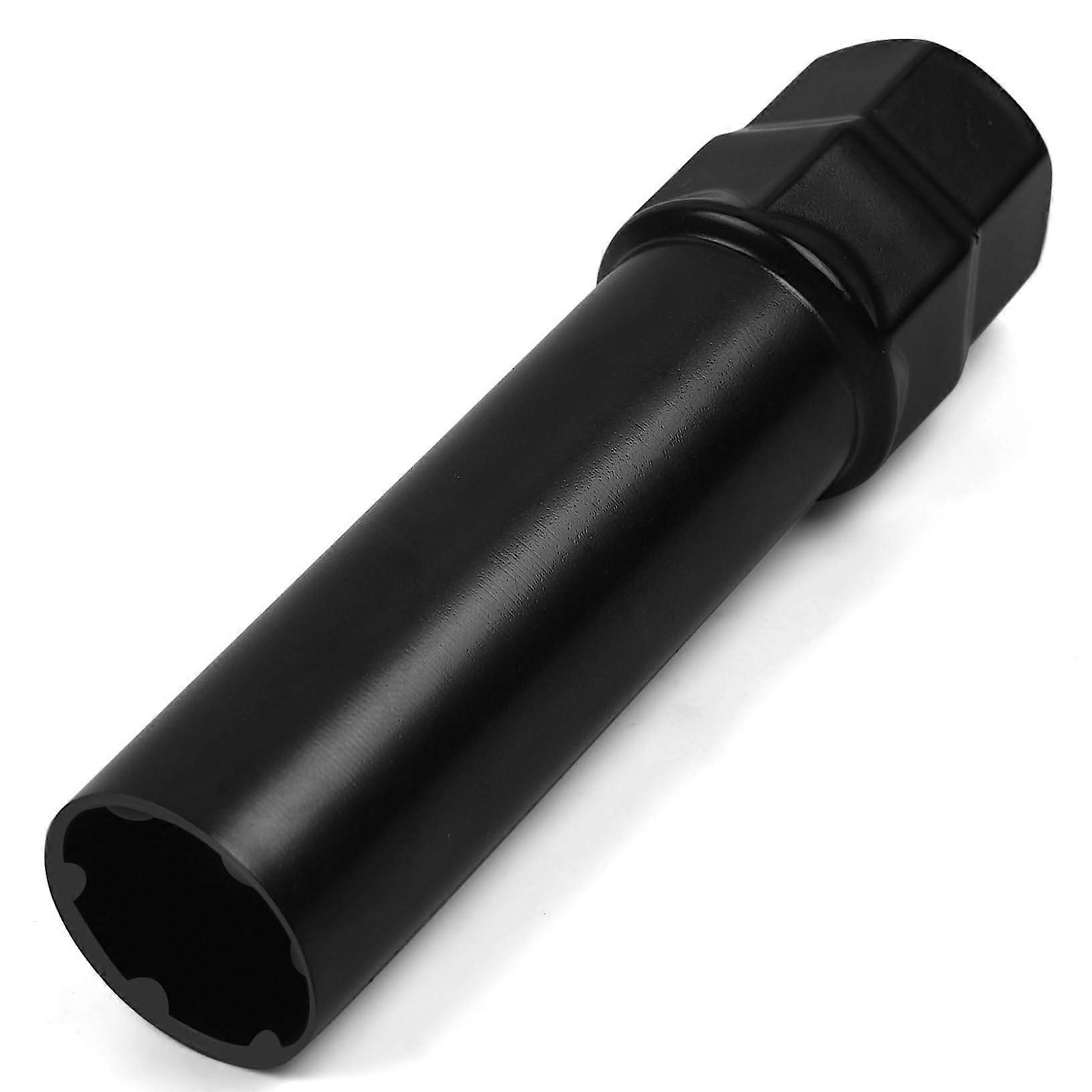 Lug Nut Key 6 Spline Socket Carbon Steel for 19mm 3/4 and 21mm 13/16 Compatible with Car Wheels Black Finish