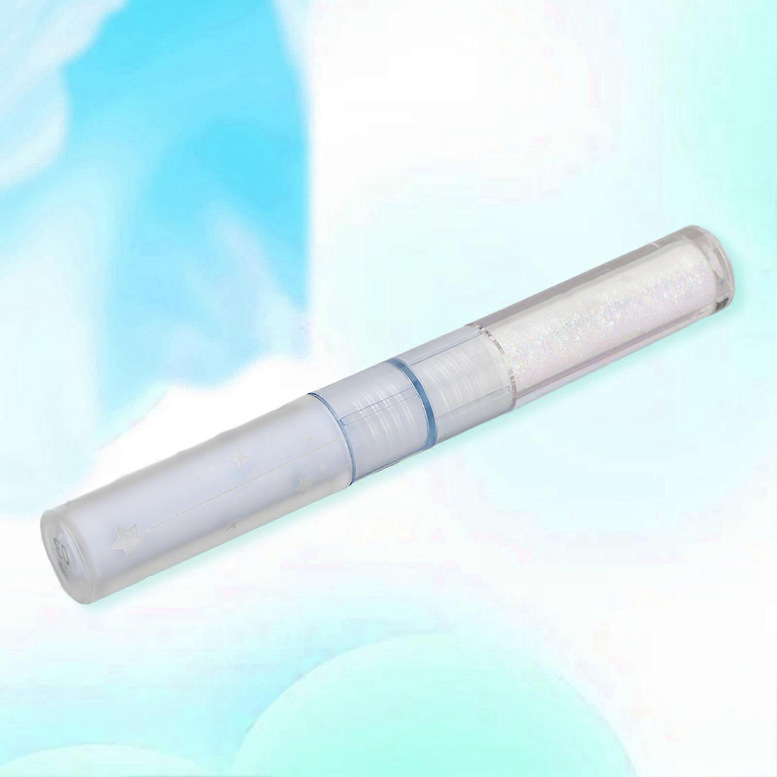 2 in 1 Blue Liquid Eyeshadow Double Headed Glitter Eye Makeup