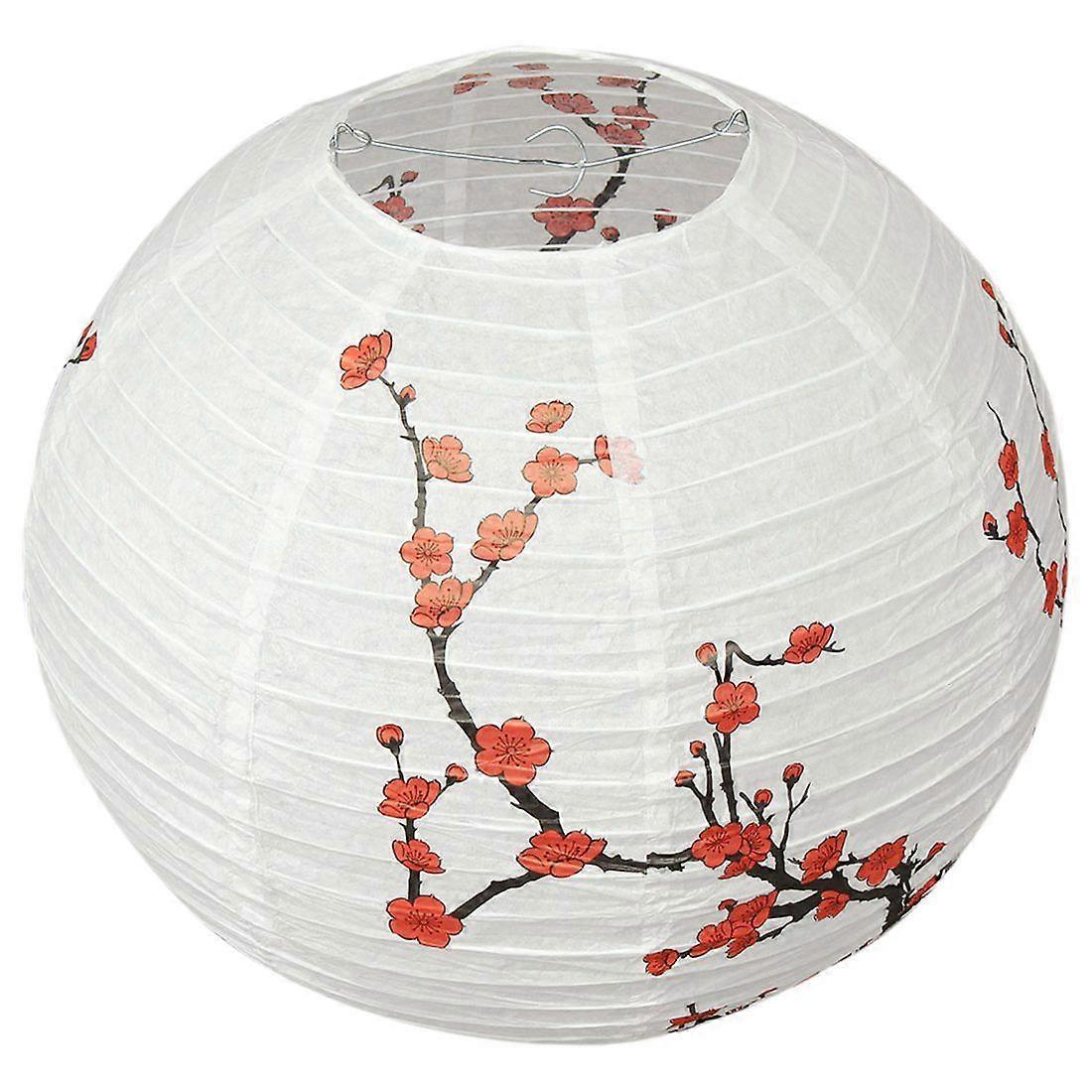 30cm Lamp Shade Paper Lantern Oriental Style Light Decoration plum