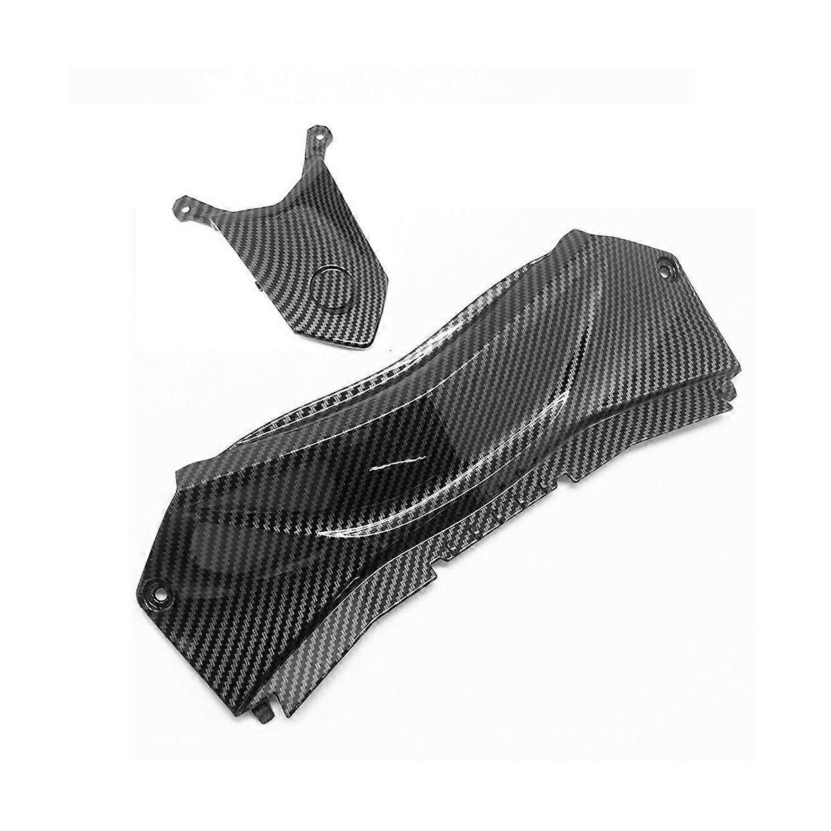 Carbon Fiber Look Motorcycle Rear Tail Upper Middle Fairing Set for YZF R3 R25 2014-2020